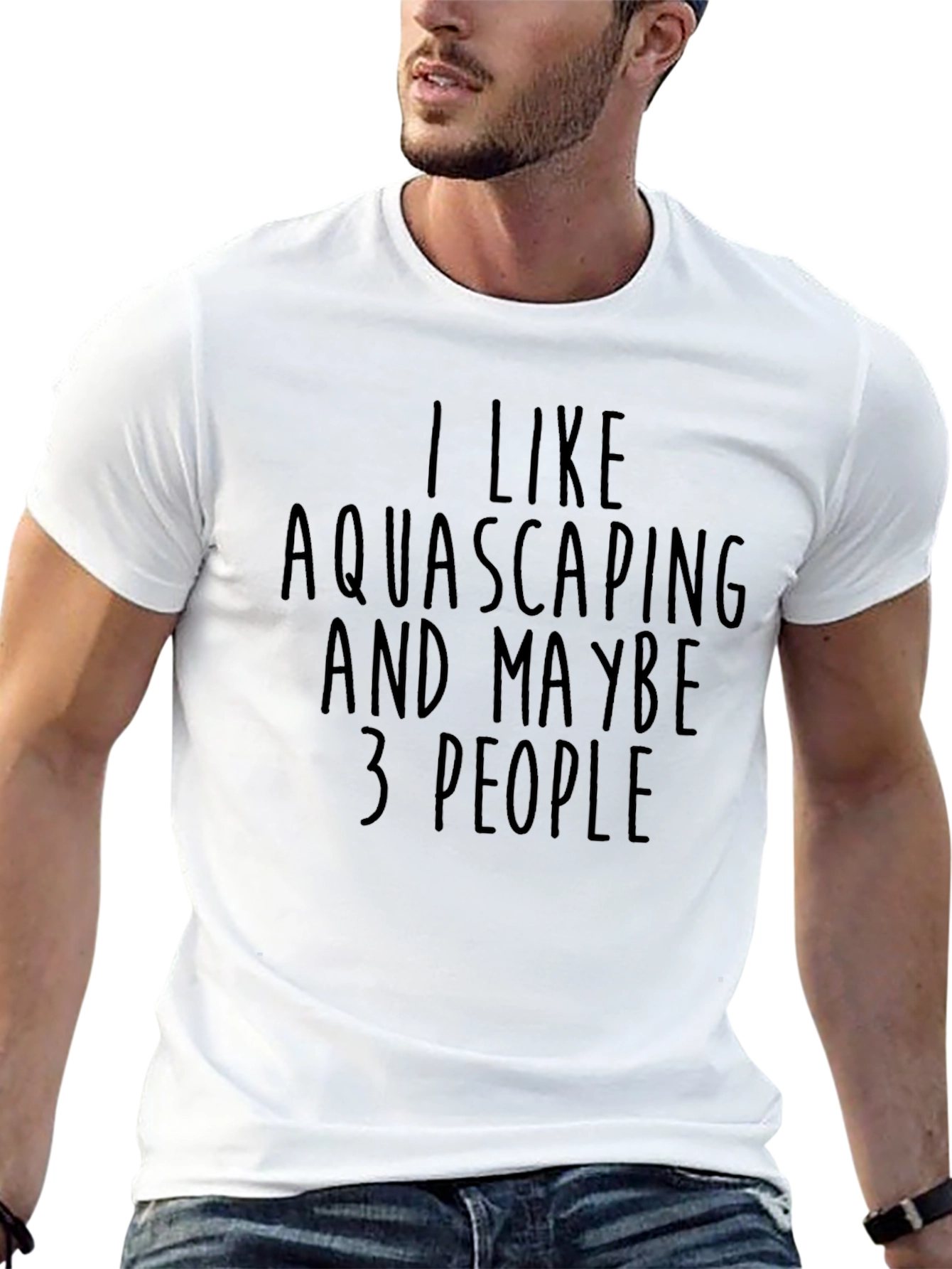 Aquascaping T-Shirt - Funny Hobby Tee for Aquarists
