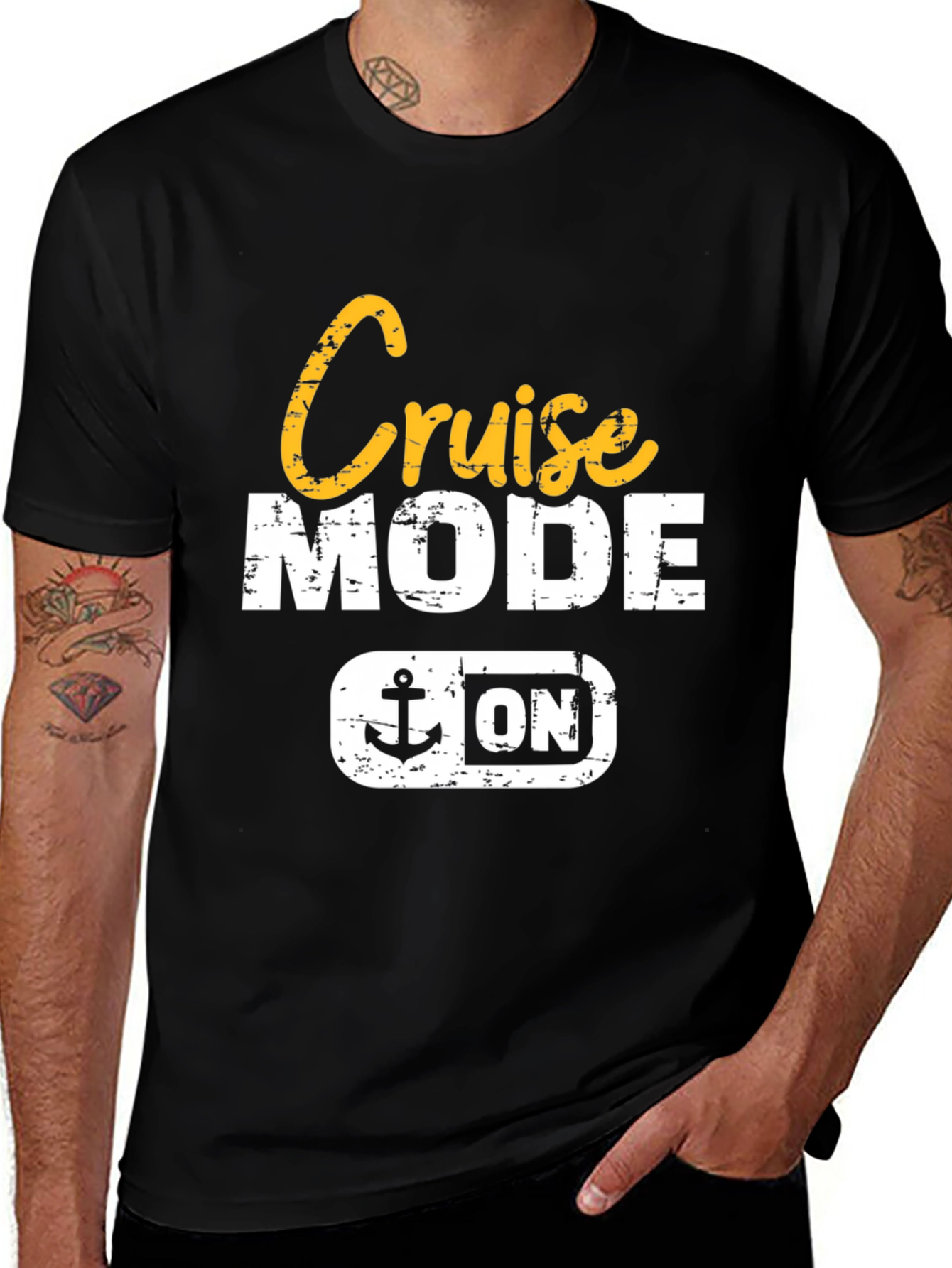 Cruise Mode On T-Shirt - Vacation Ready!