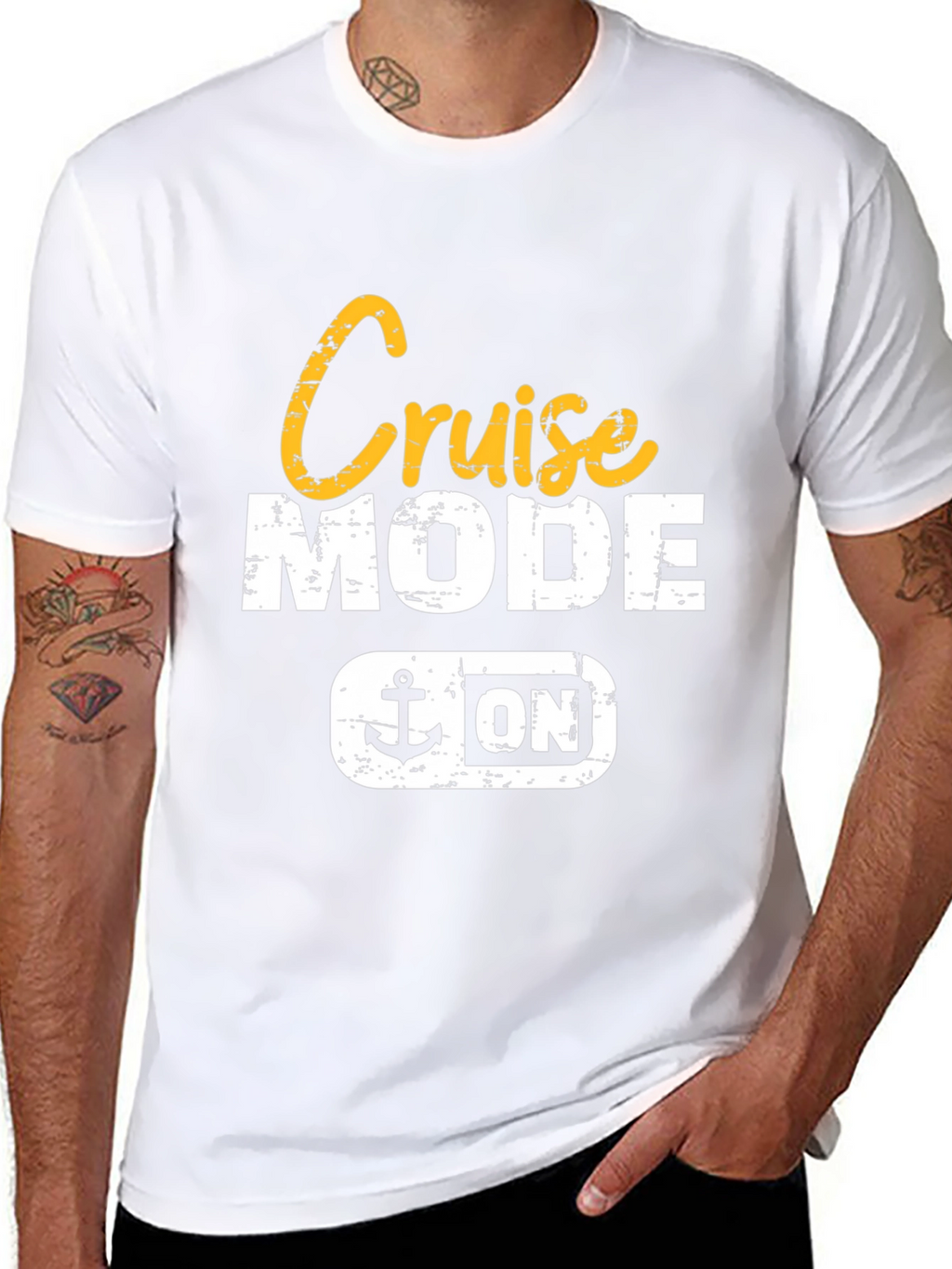 Cruise Mode On T-Shirt - Vacation Ready!