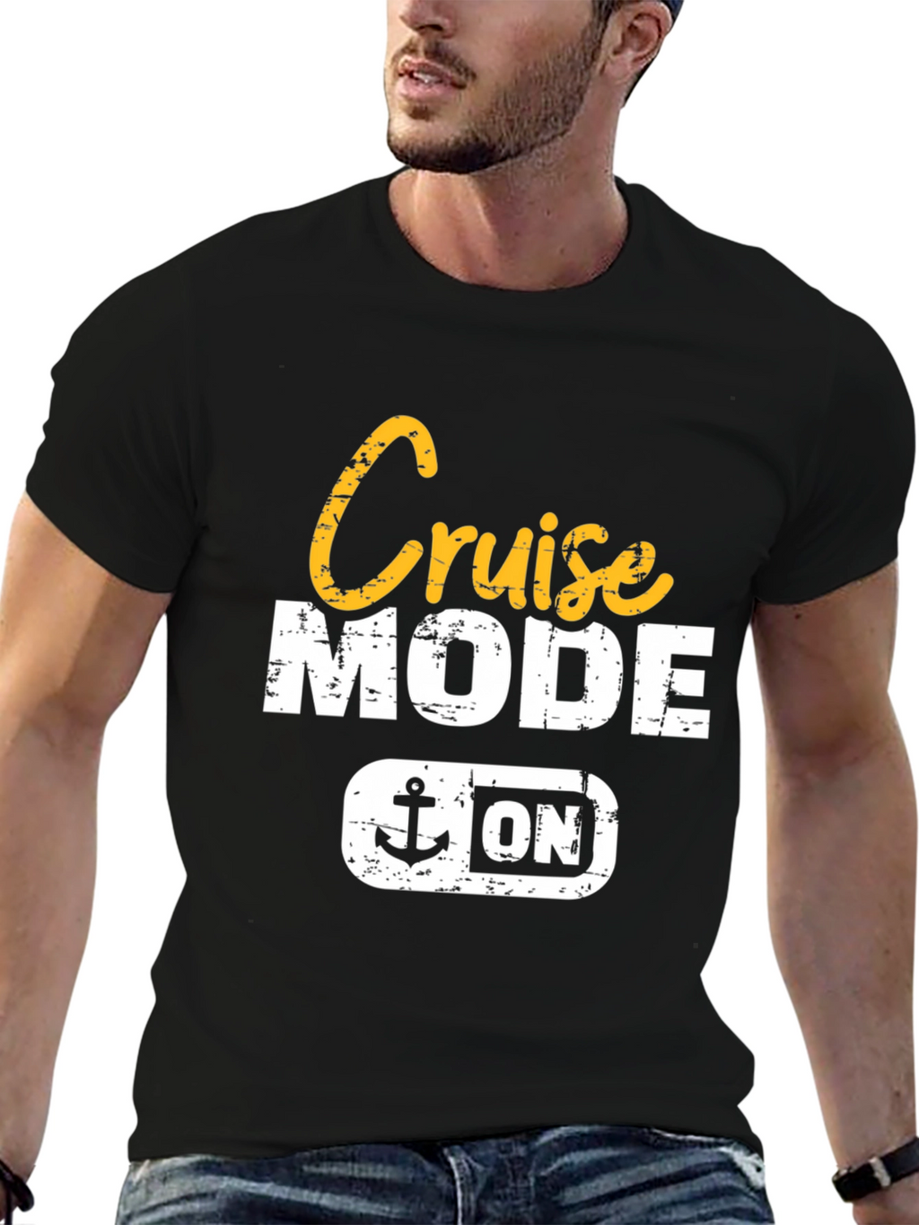 Cruise Mode On T-Shirt - Vacation Ready!