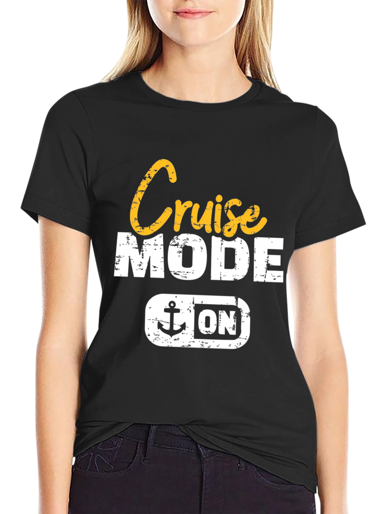 Cruise Mode On T-Shirt - Vacation Ready!