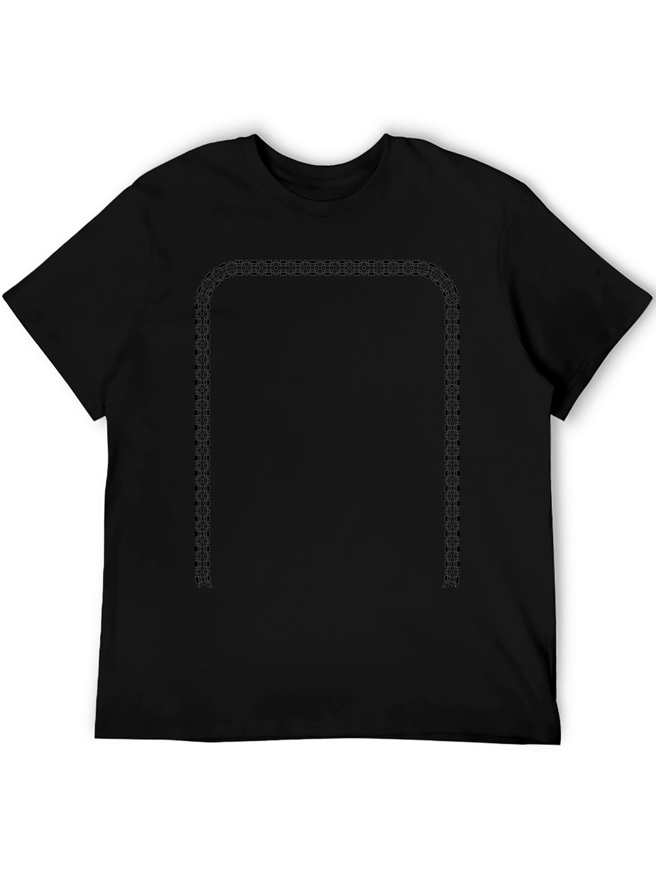 Celtic Border Black T-Shirt