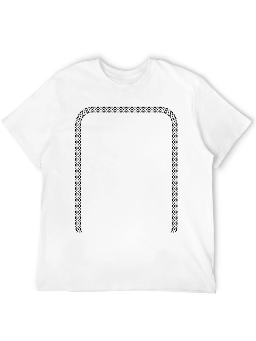 Celtic Border Black T-Shirt