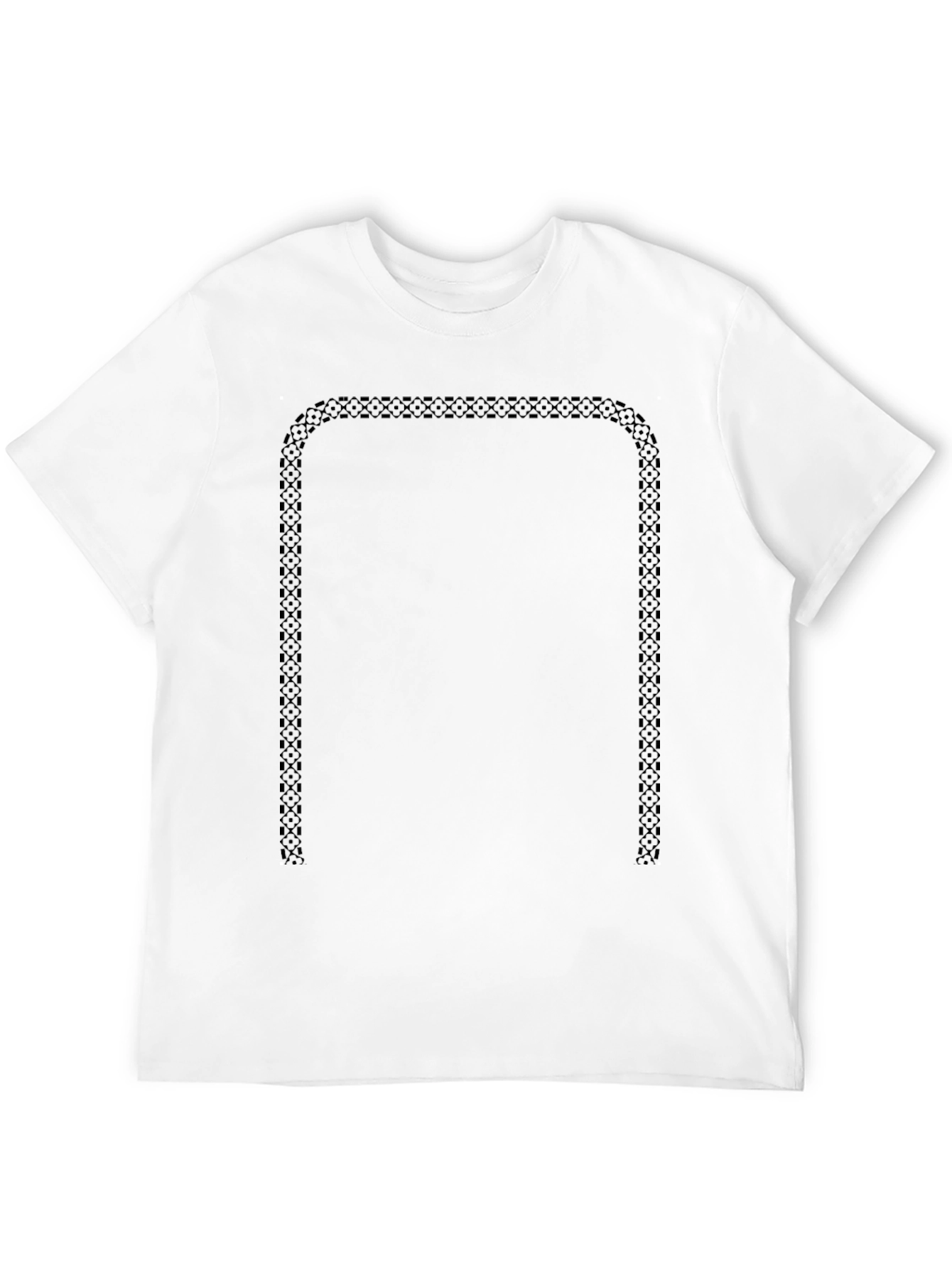 Celtic Border Black T-Shirt