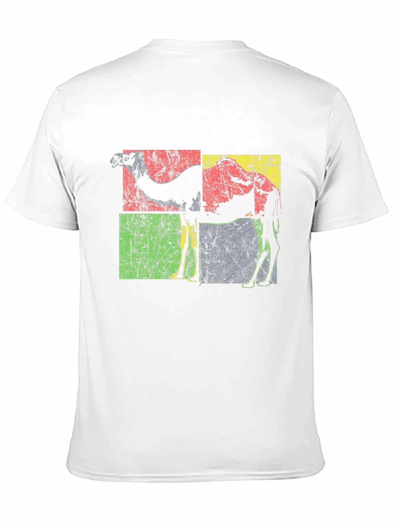 Vintage Camel Graphic T-Shirt - Retro Style