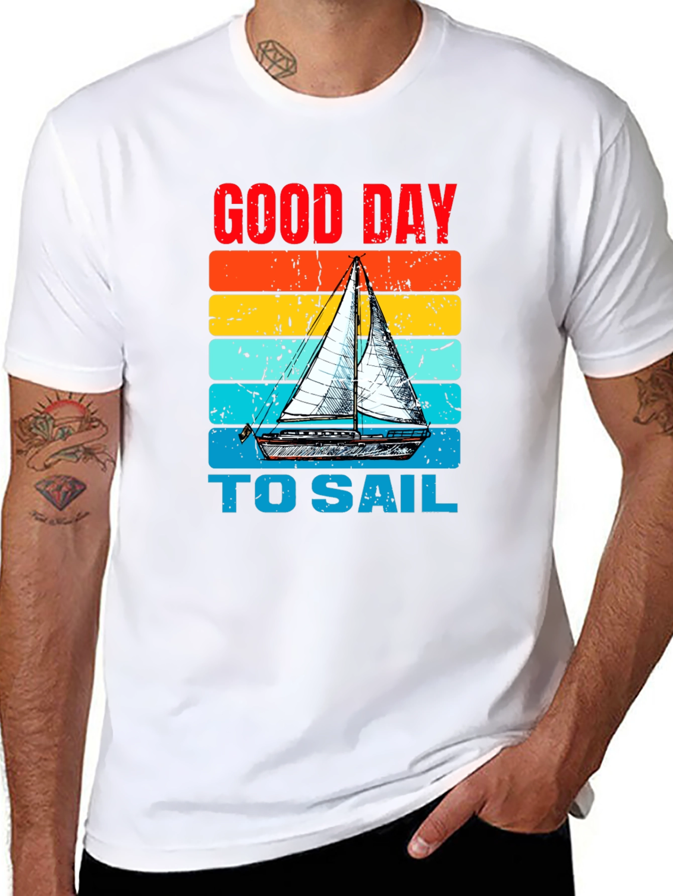 Good Day to Sail T-Shirt Boating Tee