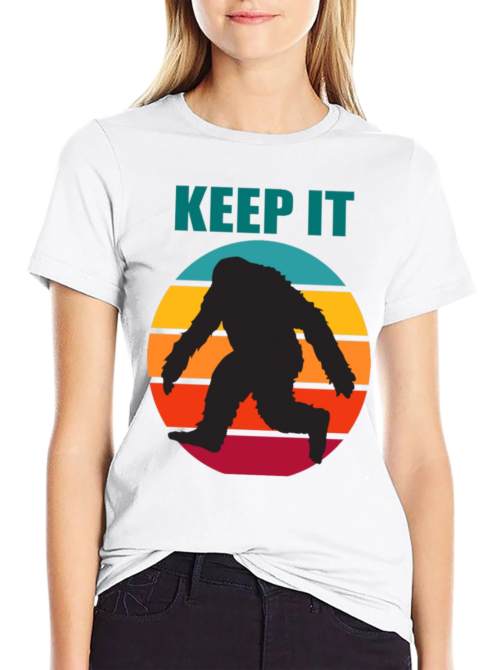 Keep It Bigfoot Sunset T-Shirt