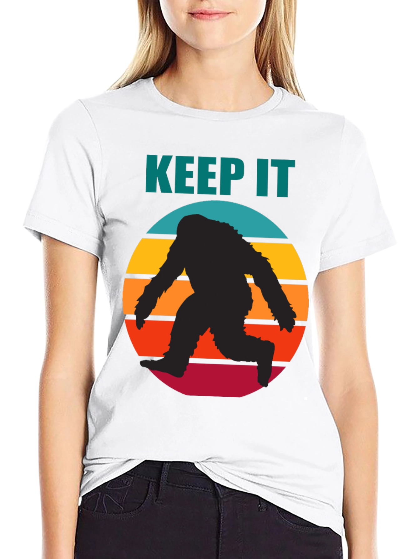 Keep It Bigfoot Sunset T-Shirt