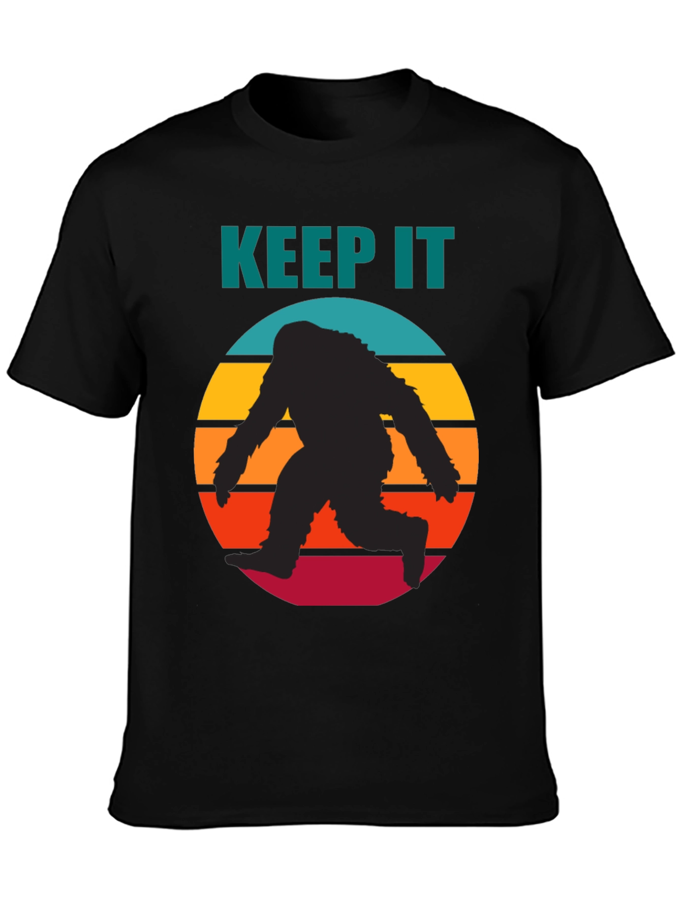 Keep It Bigfoot Sunset T-Shirt