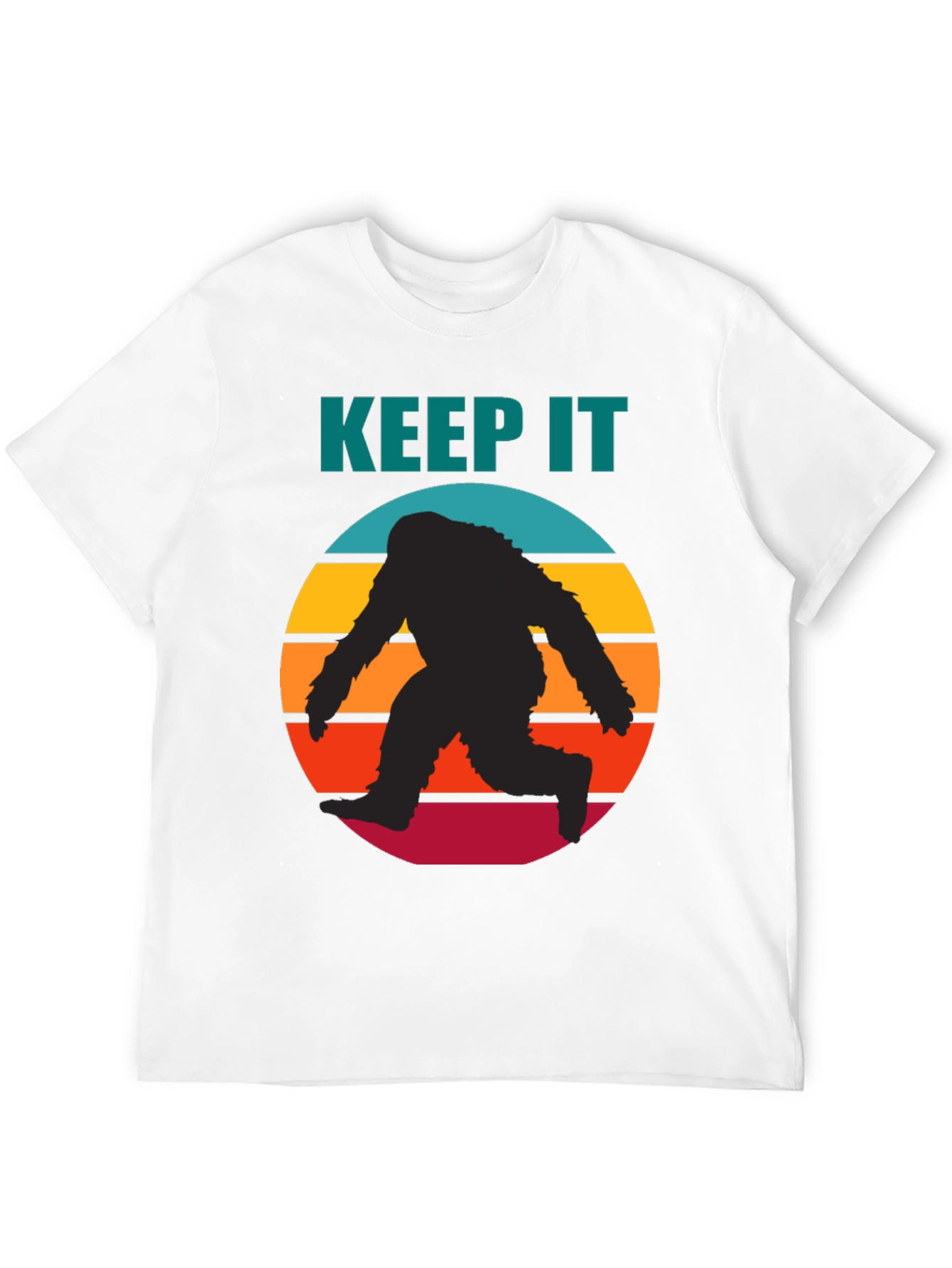Keep It Bigfoot Sunset T-Shirt