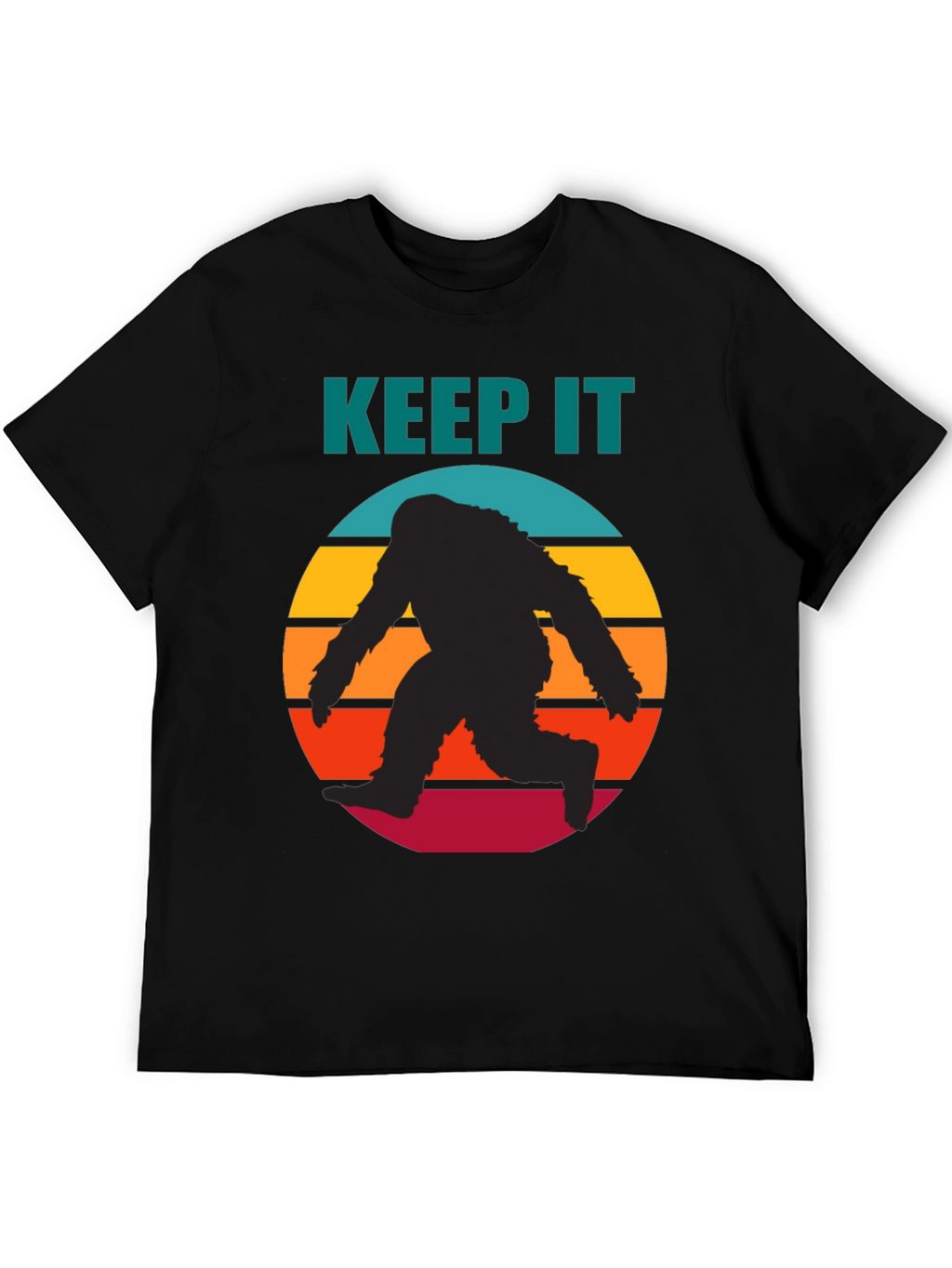 Keep It Bigfoot Sunset T-Shirt