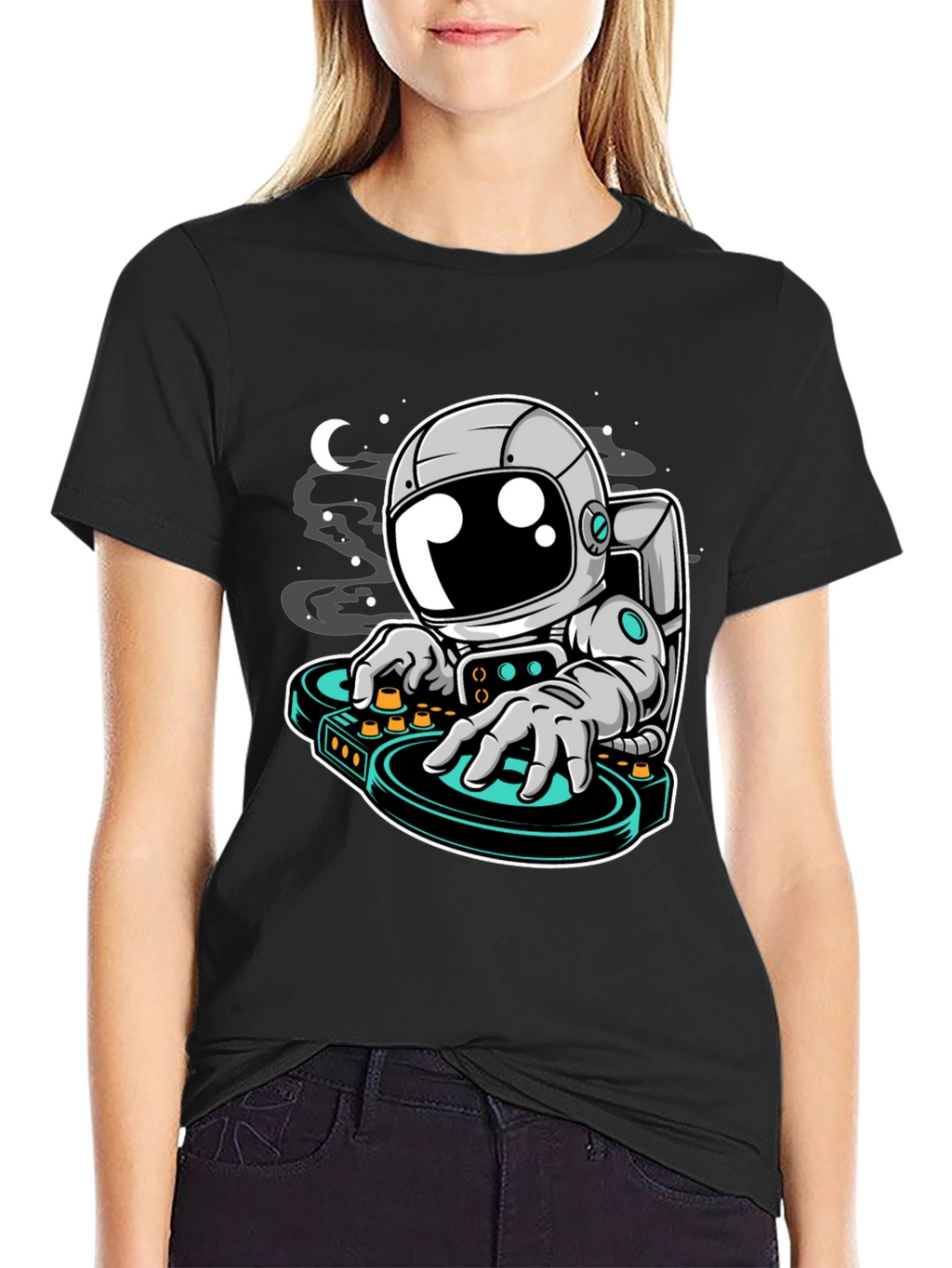 DJ Astronaut T-Shirt - Space Beats Tee