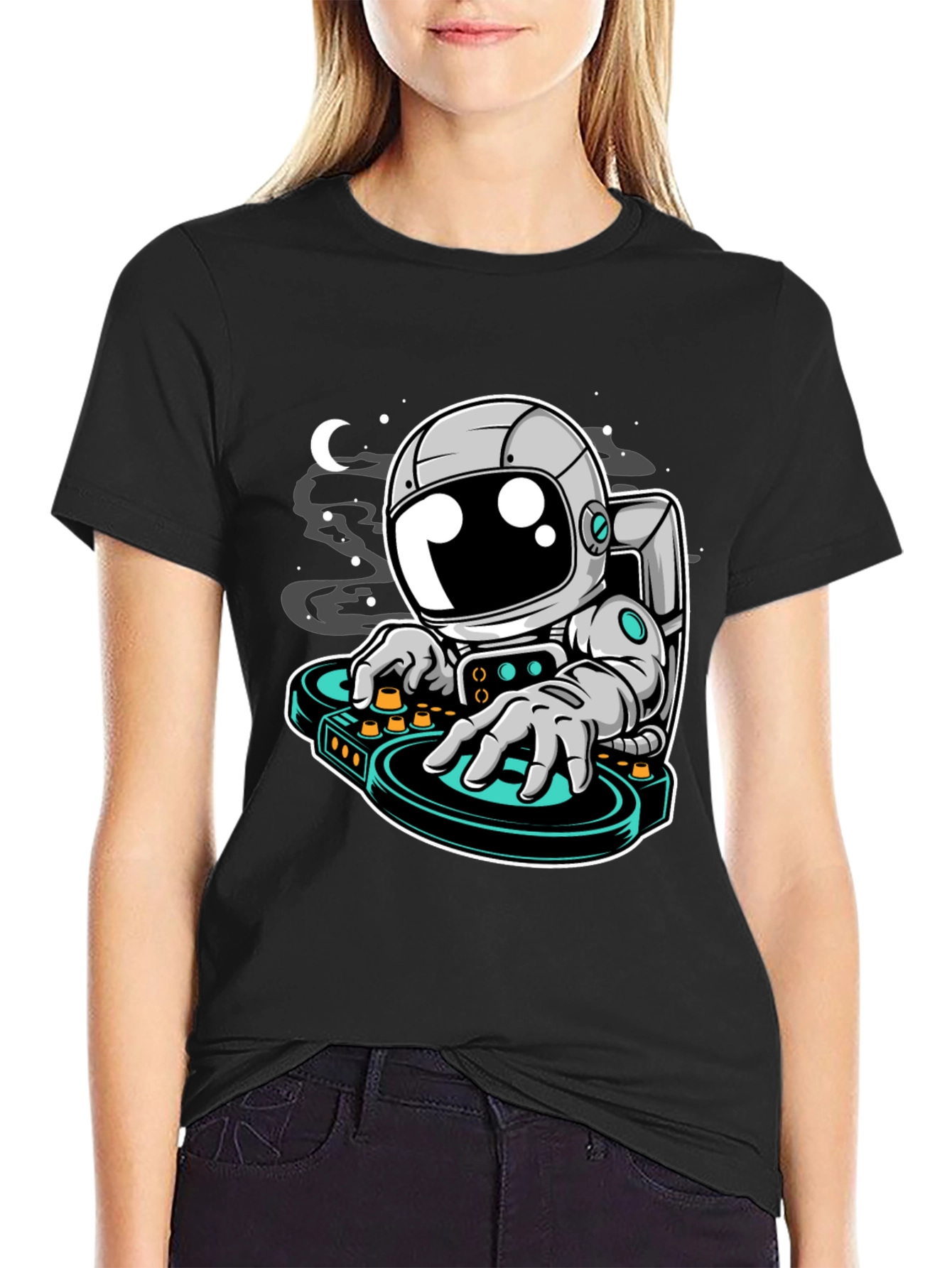 DJ Astronaut T-Shirt - Space Beats Tee