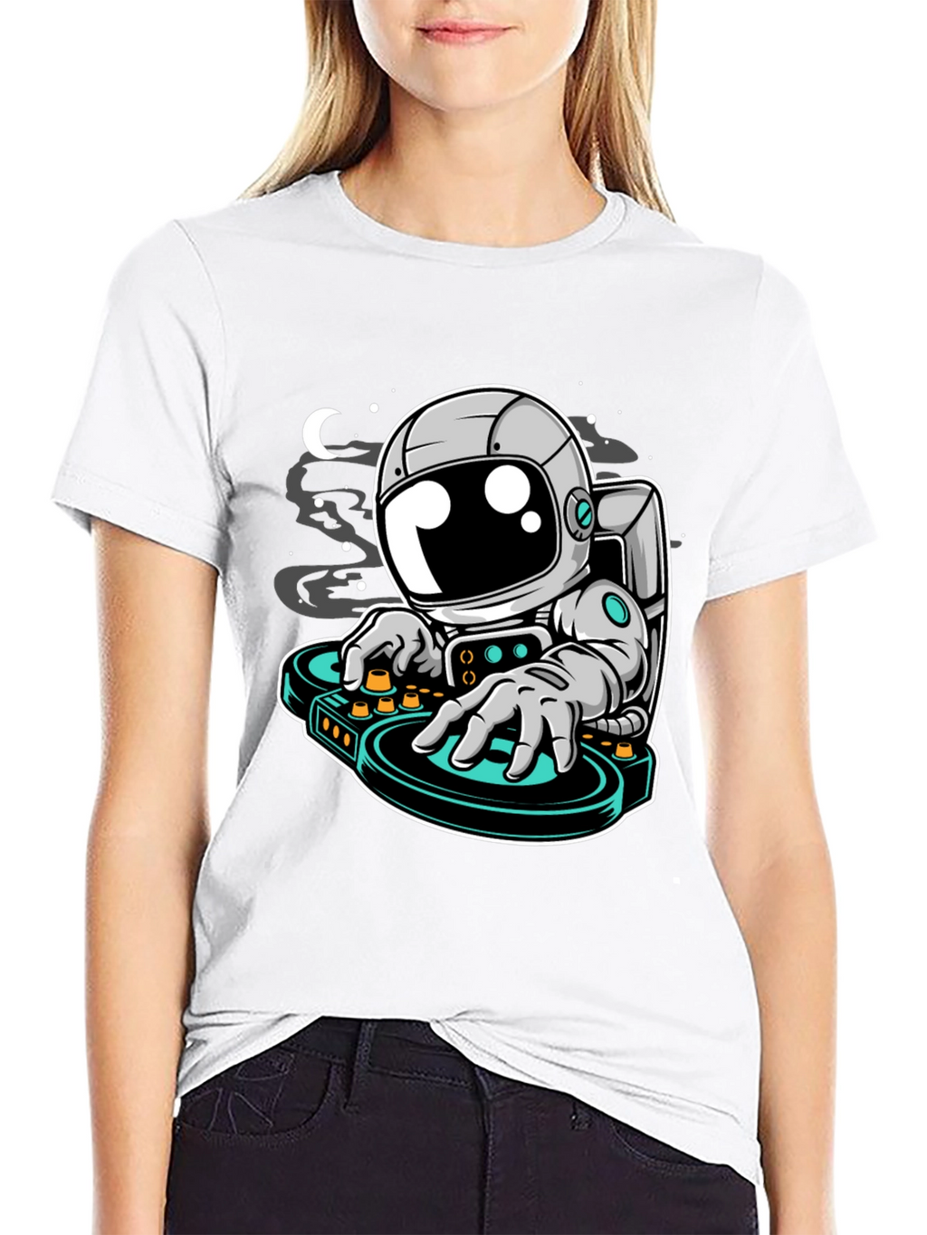 DJ Astronaut T-Shirt - Space Beats Tee