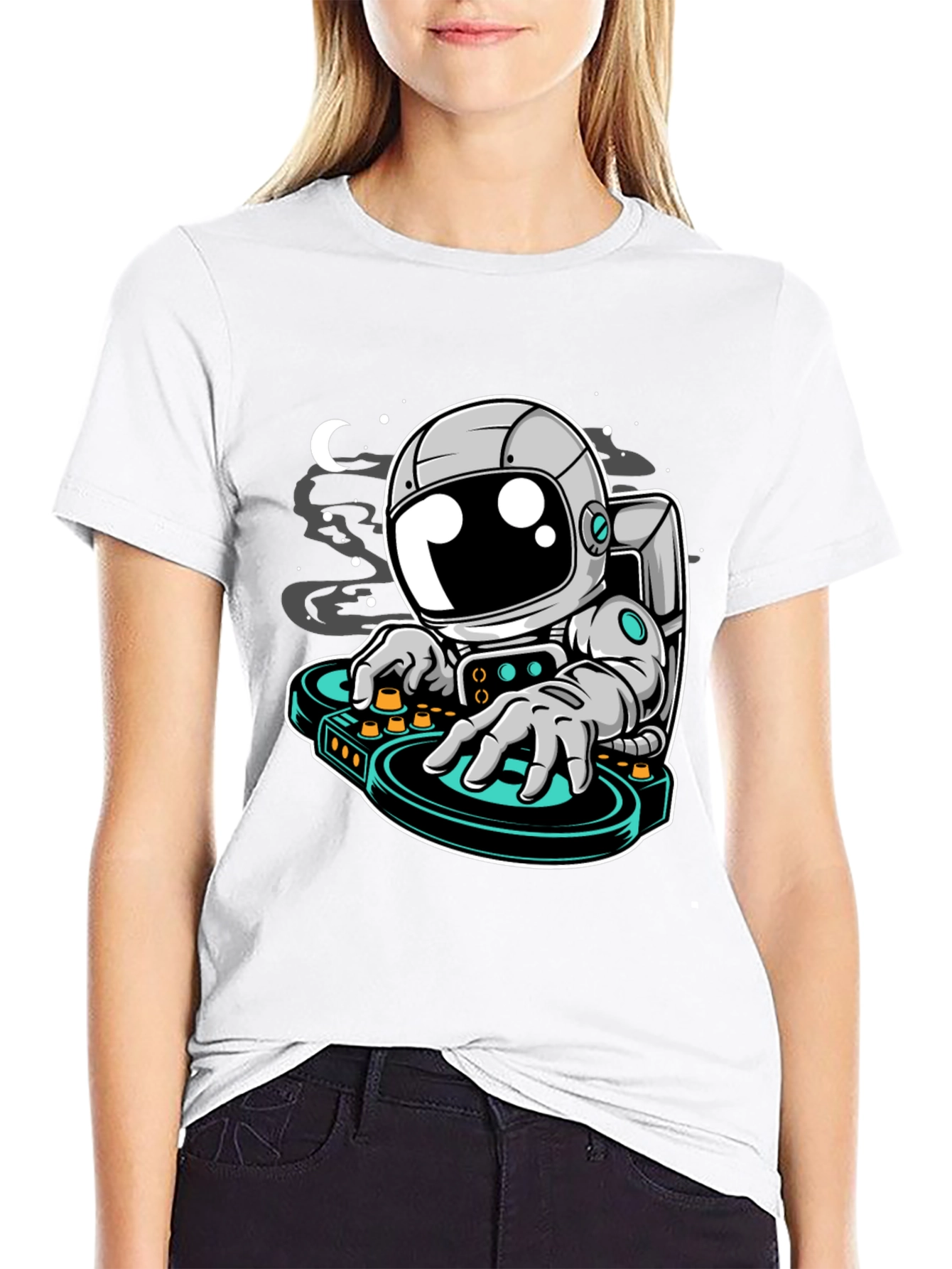 DJ Astronaut T-Shirt - Space Beats Tee