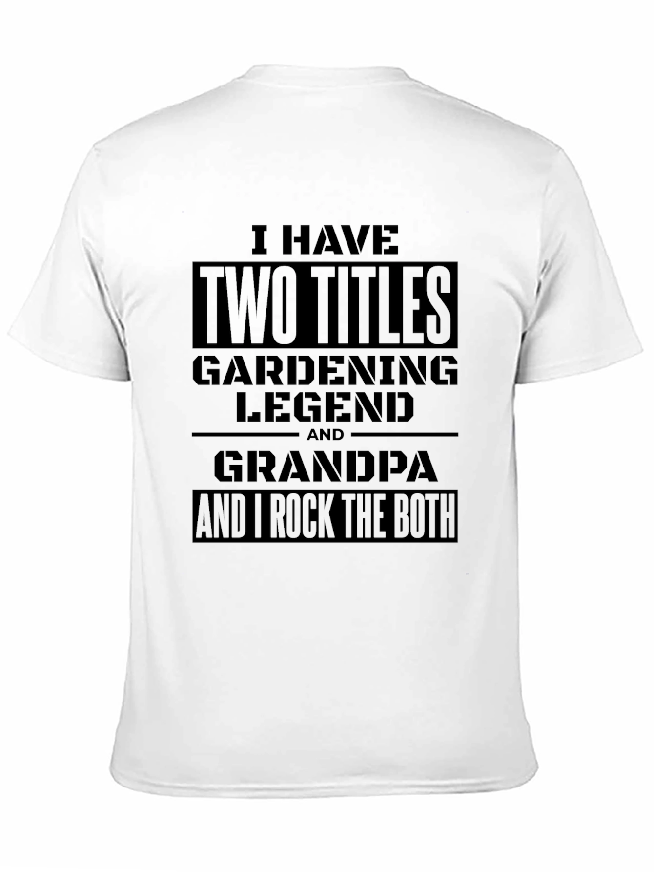 Gardening Legend Grandpa T-Shirt