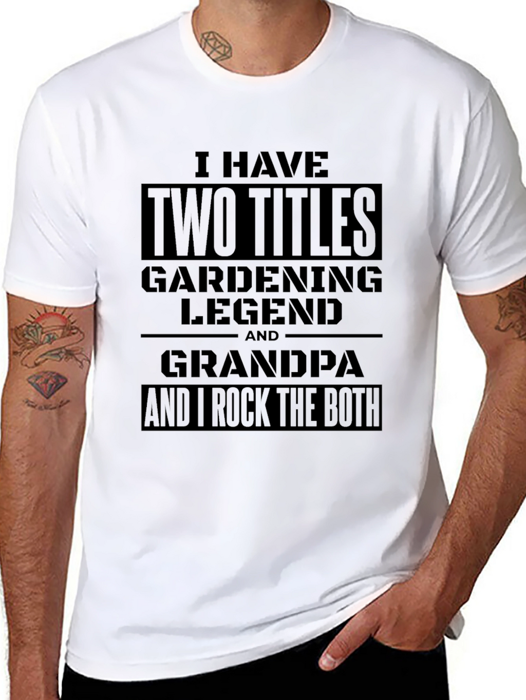 Gardening Legend Grandpa T-Shirt
