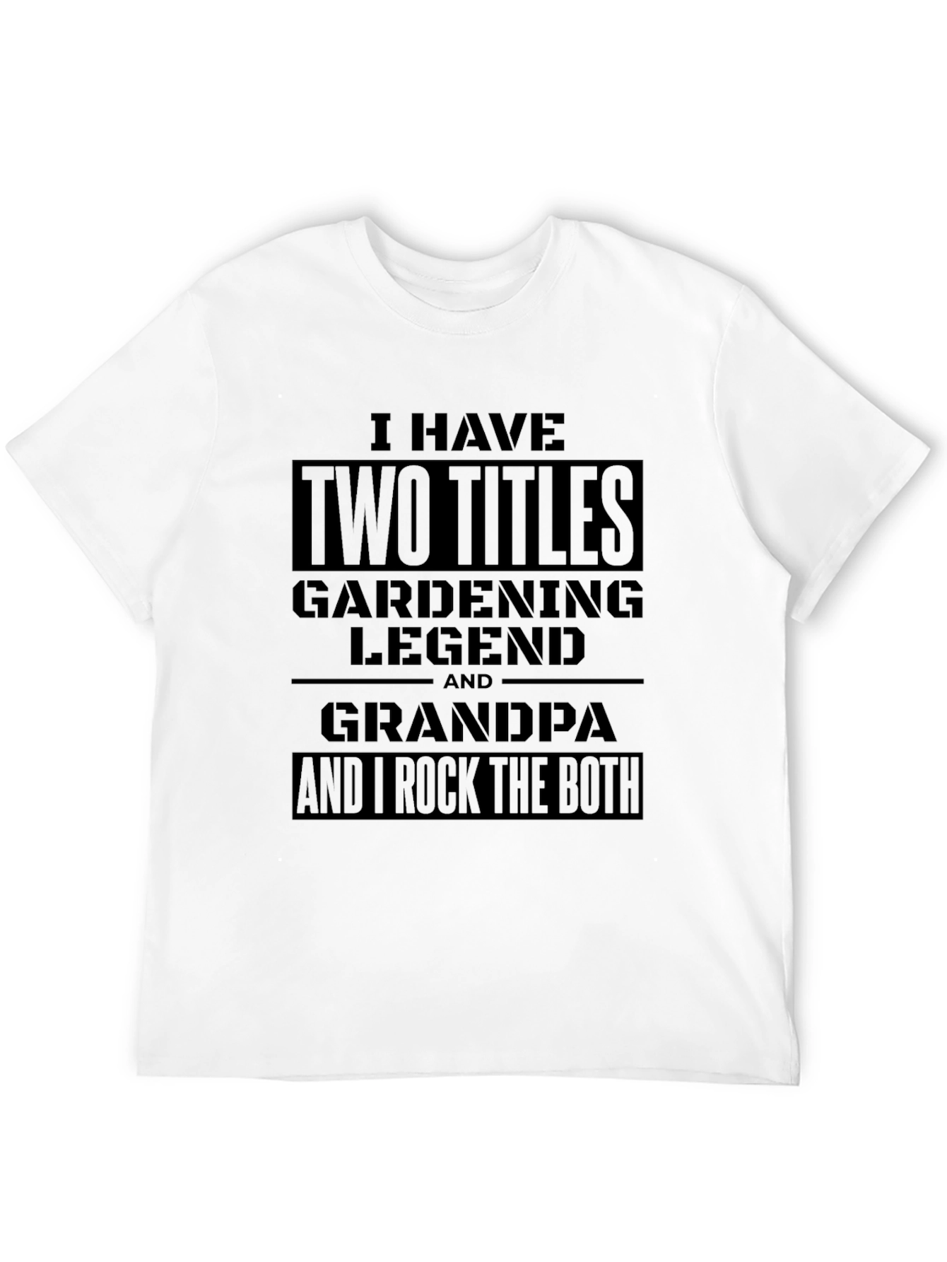 Gardening Legend Grandpa T-Shirt