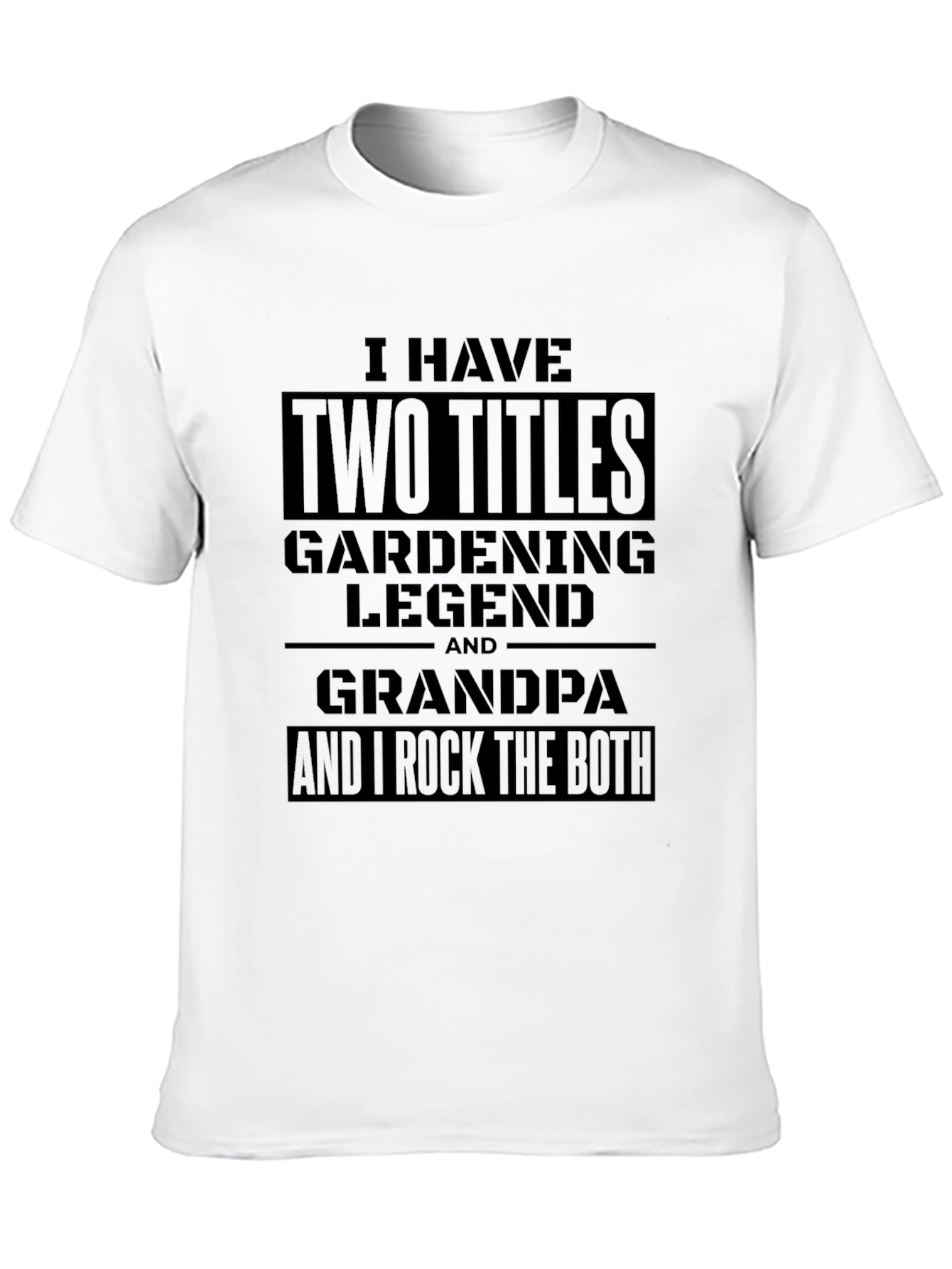 Gardening Legend Grandpa T-Shirt