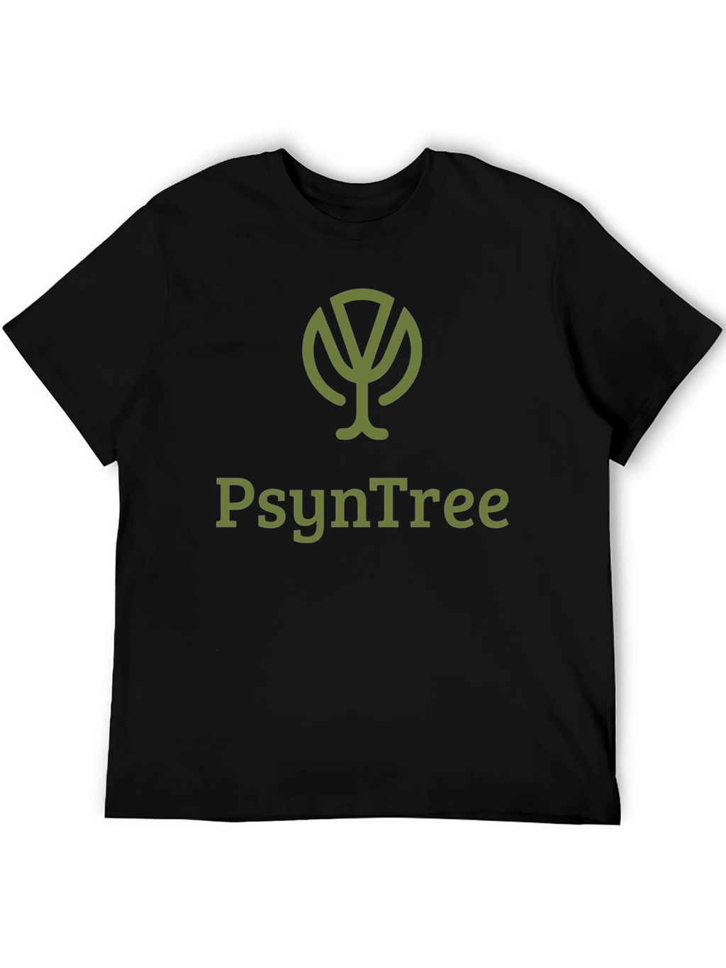 PsyNTree Black T-Shirt - Unique Graphic Tee
