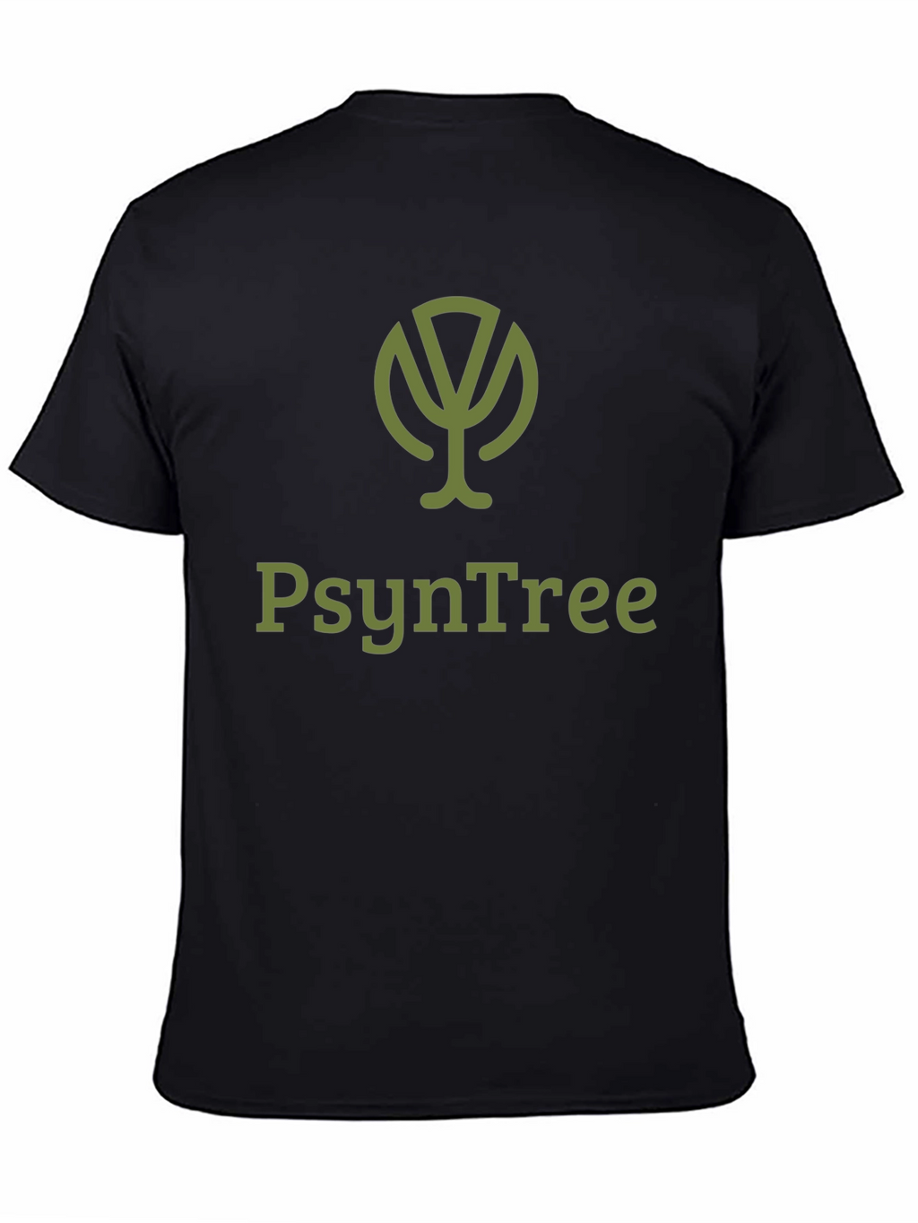 PsyNTree Black T-Shirt - Unique Graphic Tee