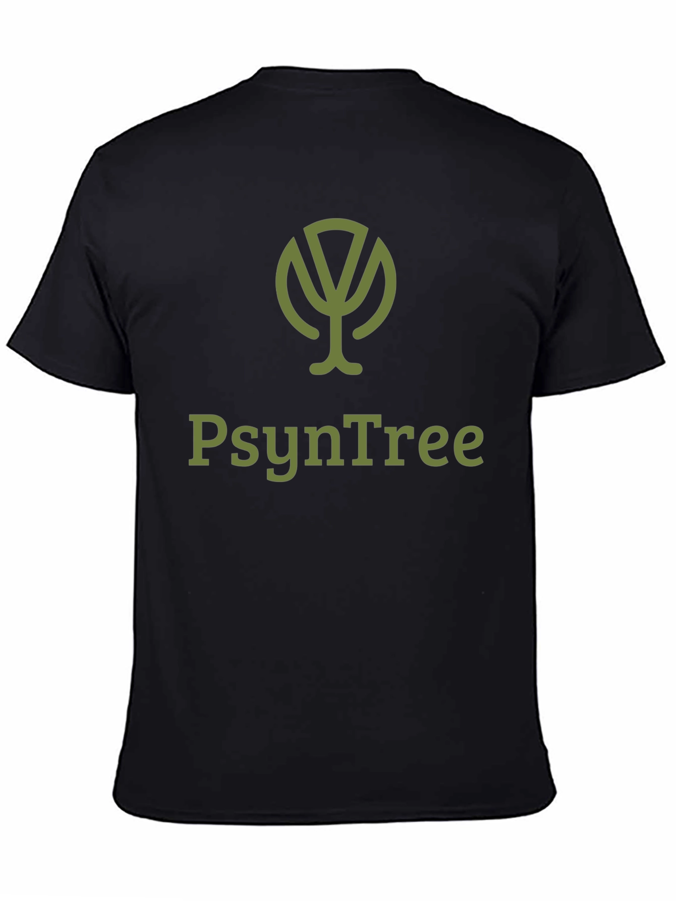PsyNTree Black T-Shirt - Unique Graphic Tee