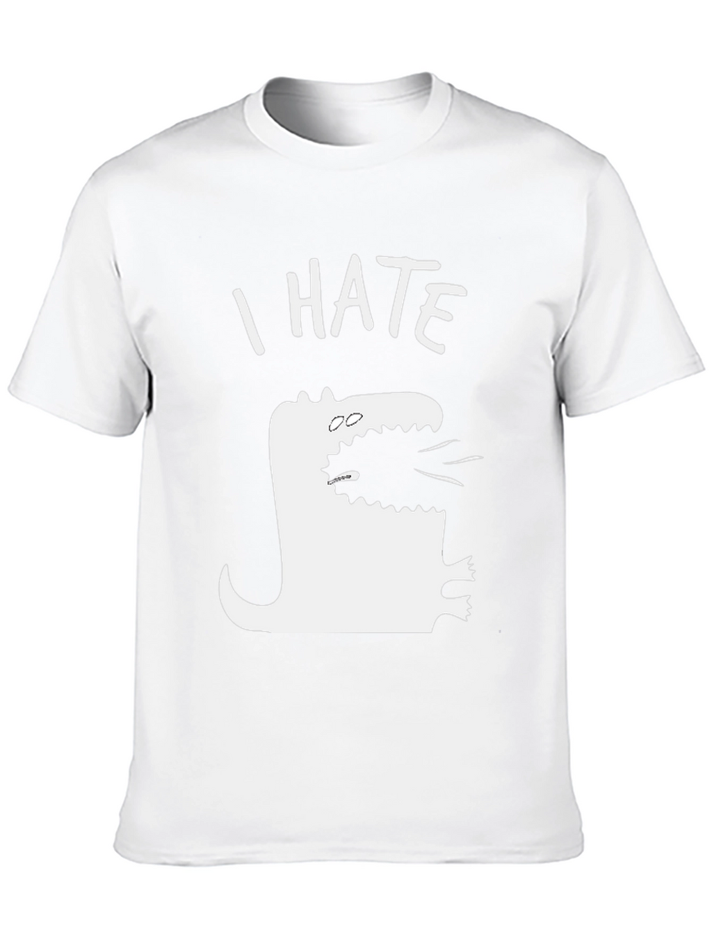 I Hate T-Rex Funny Graphic Tee