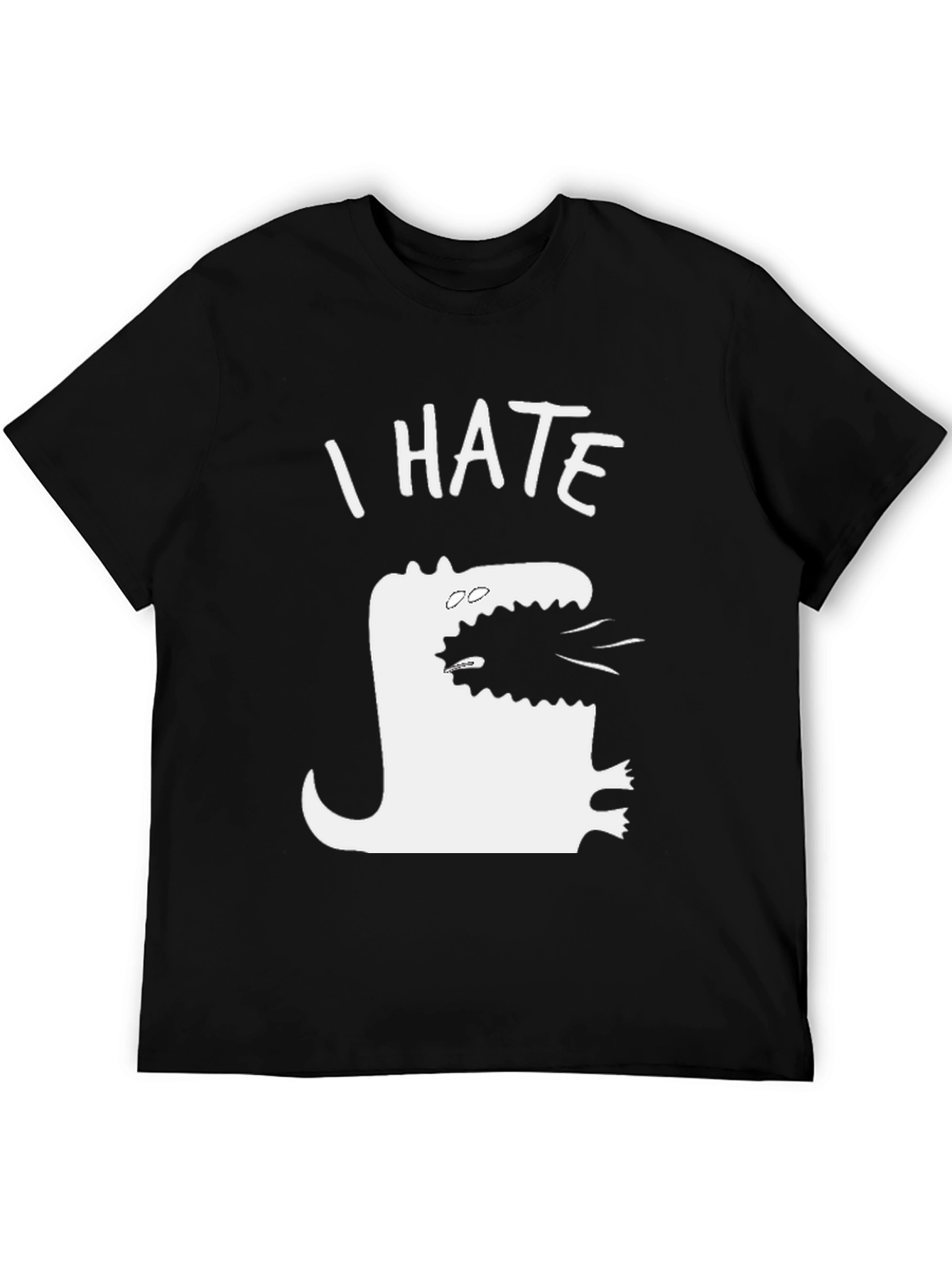 I Hate T-Rex Funny Graphic Tee