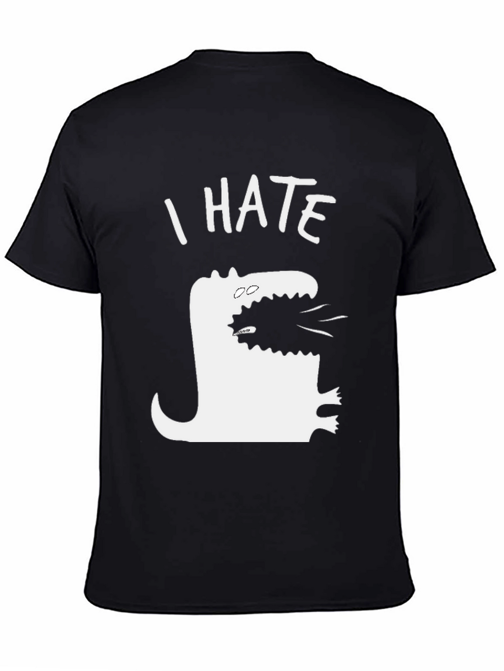 I Hate T-Rex Funny Graphic Tee