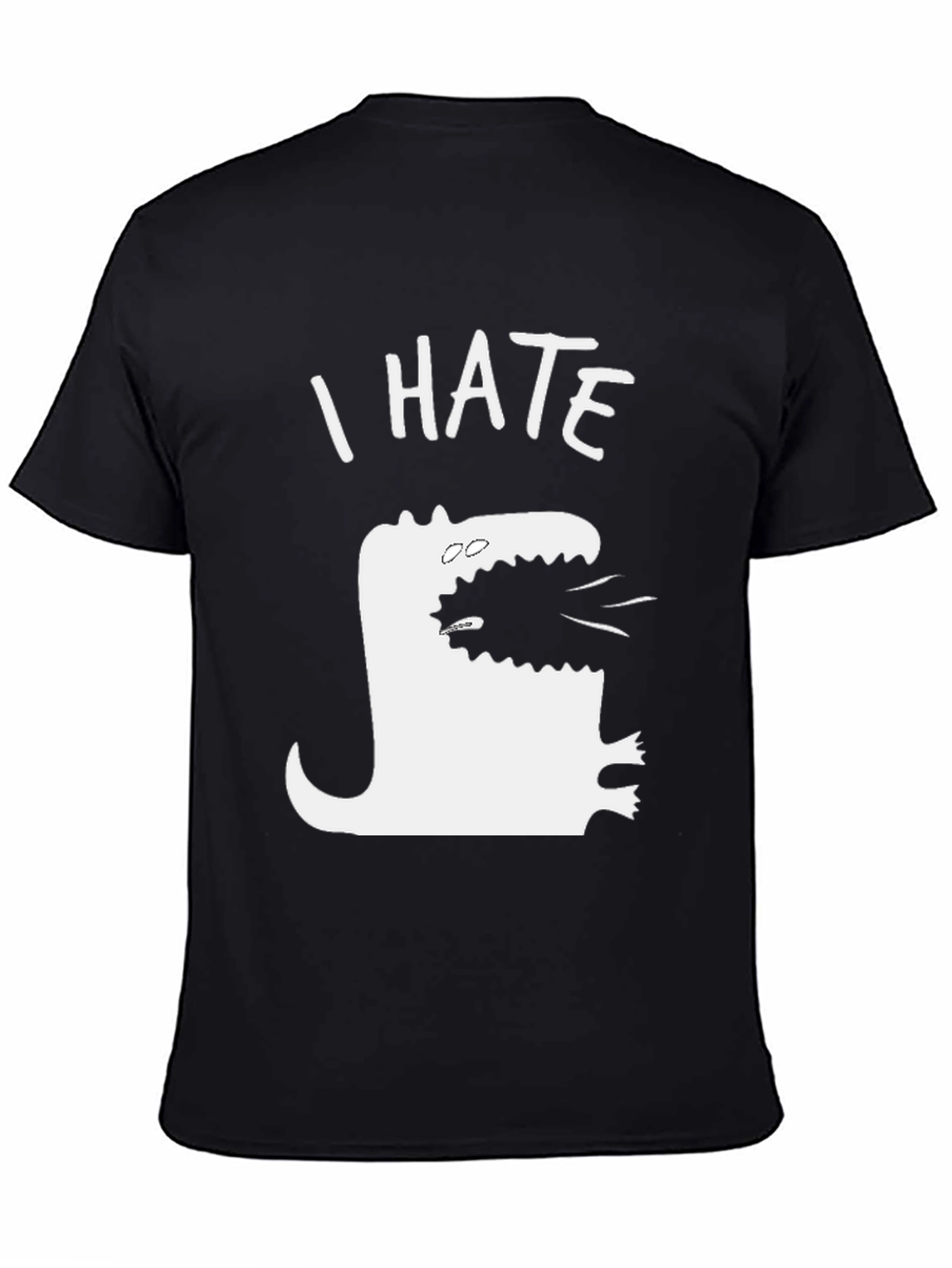 I Hate T-Rex Funny Graphic Tee
