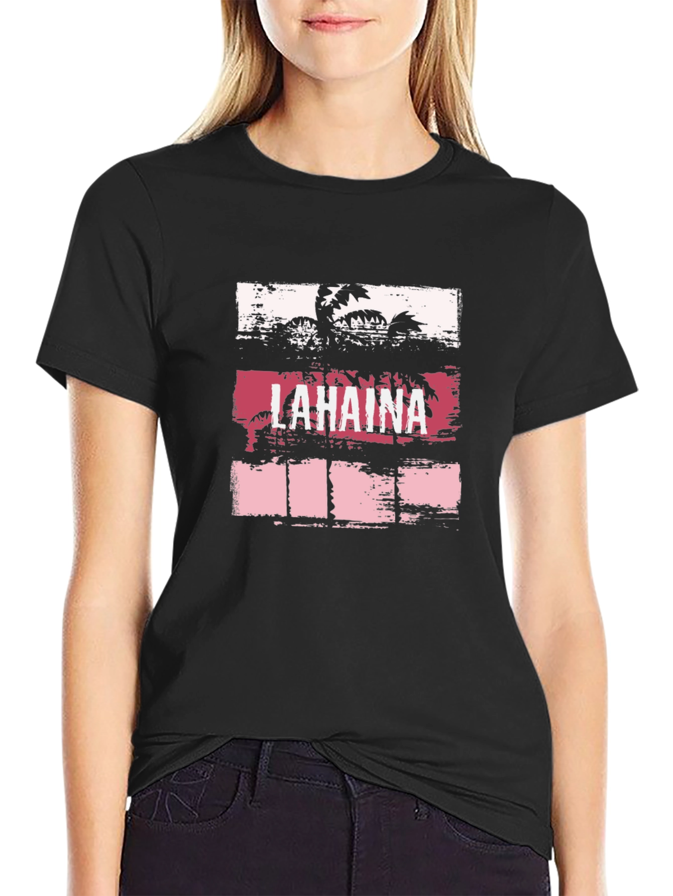 Lahaina Palm Tree Graphic T-Shirt