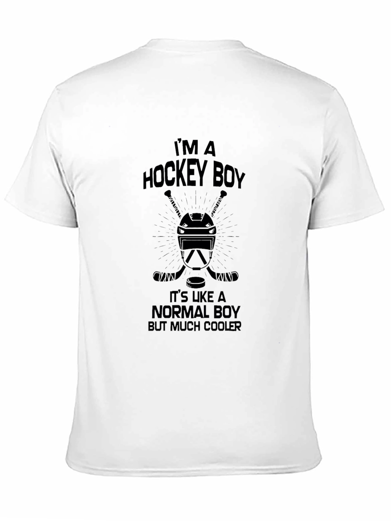 Hockey Boy T-Shirt - Cool & Comfortable