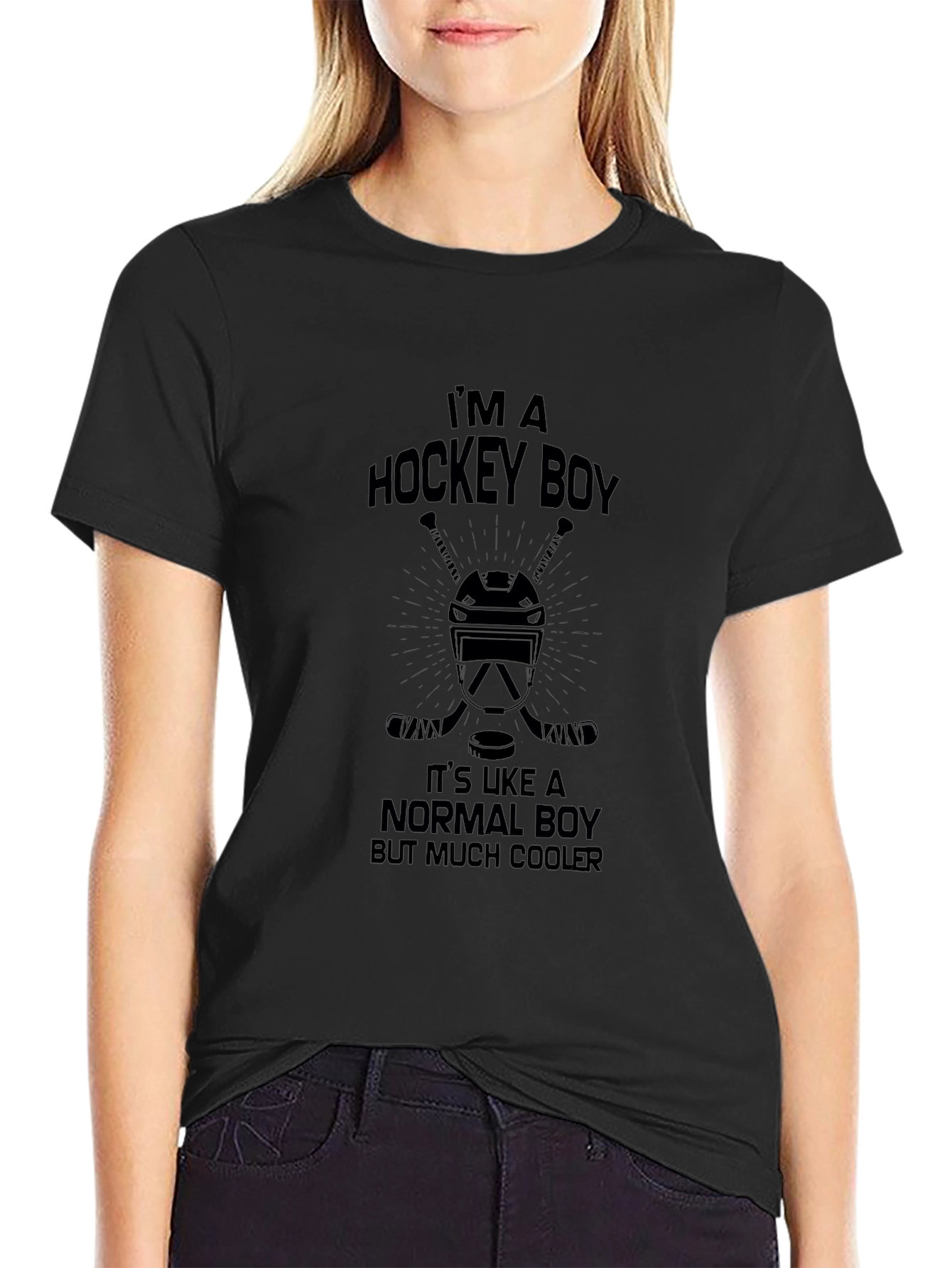 Hockey Boy T-Shirt - Cool & Comfortable