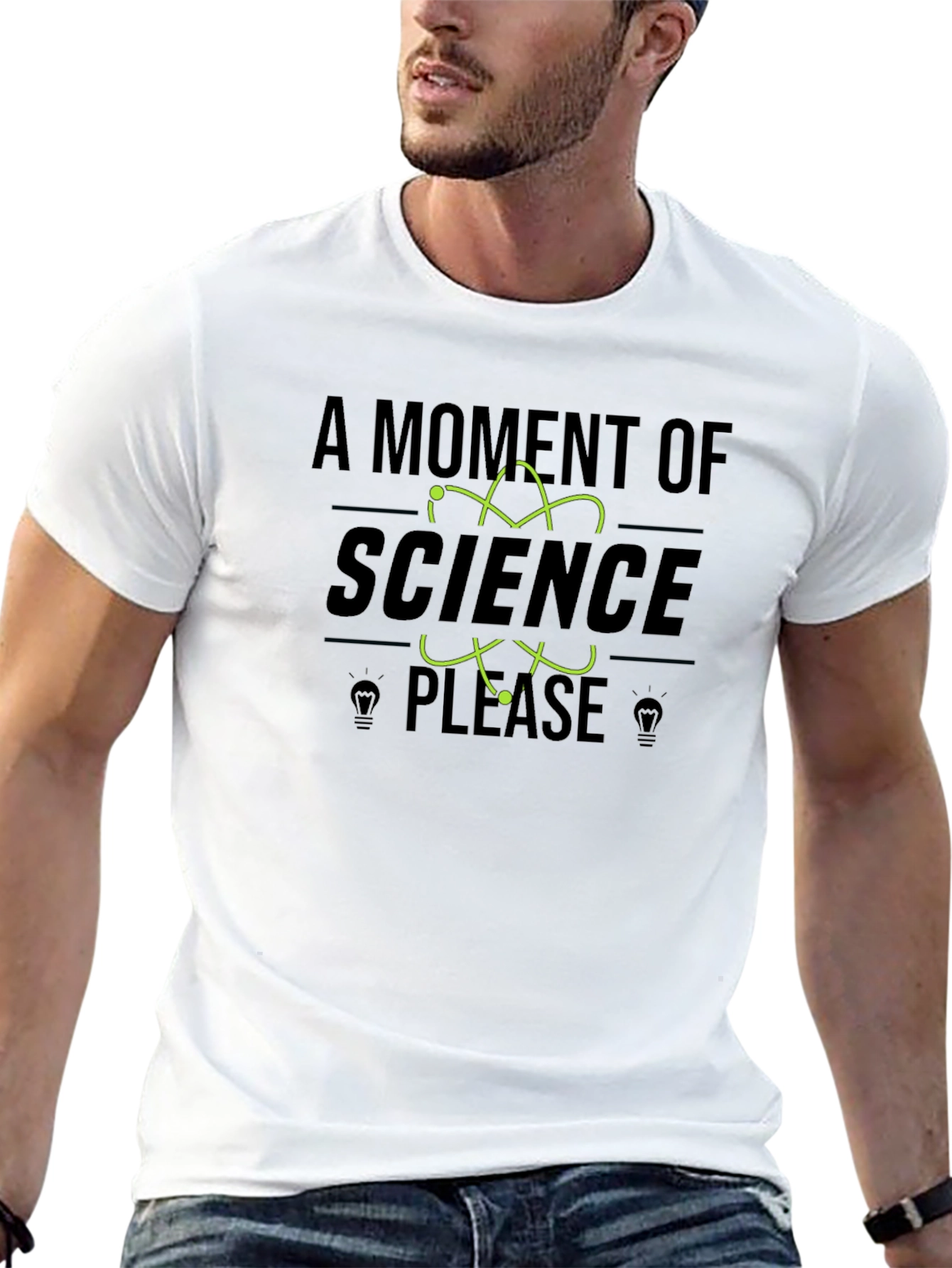 Science Please T-Shirt - Novelty Design