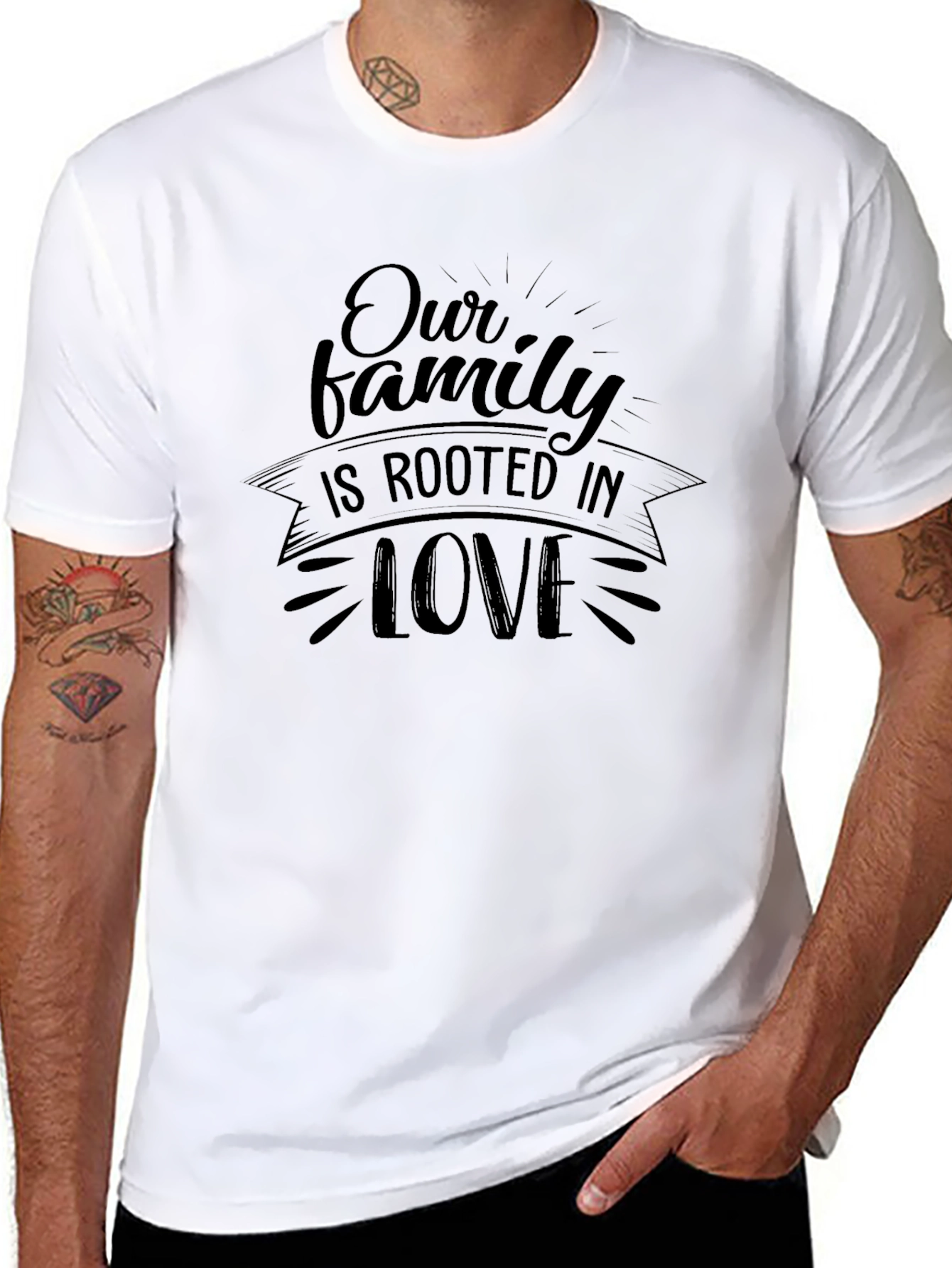 Family Rooted in Love Graphic Tee