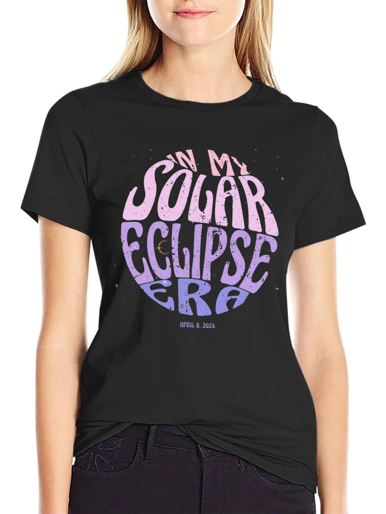 Solar Eclipse Era April 8 2024 T-Shirt