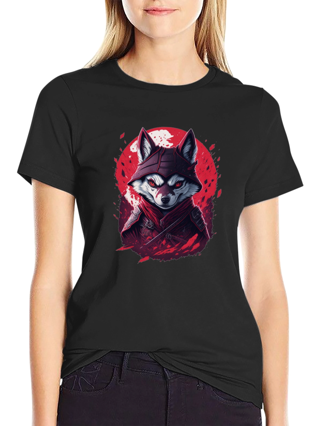 Samurai Fox Graphic Tee