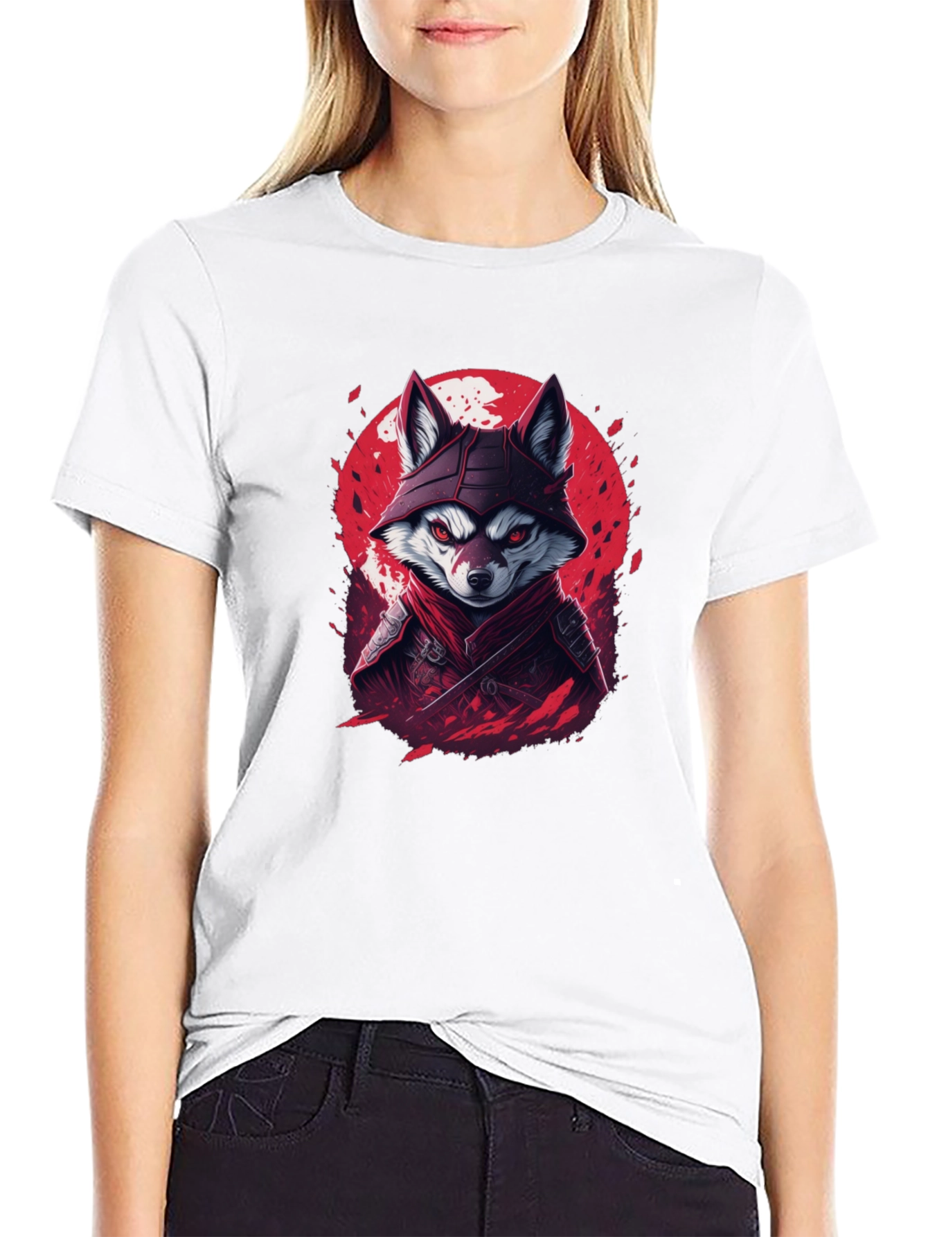 Samurai Fox Graphic Tee