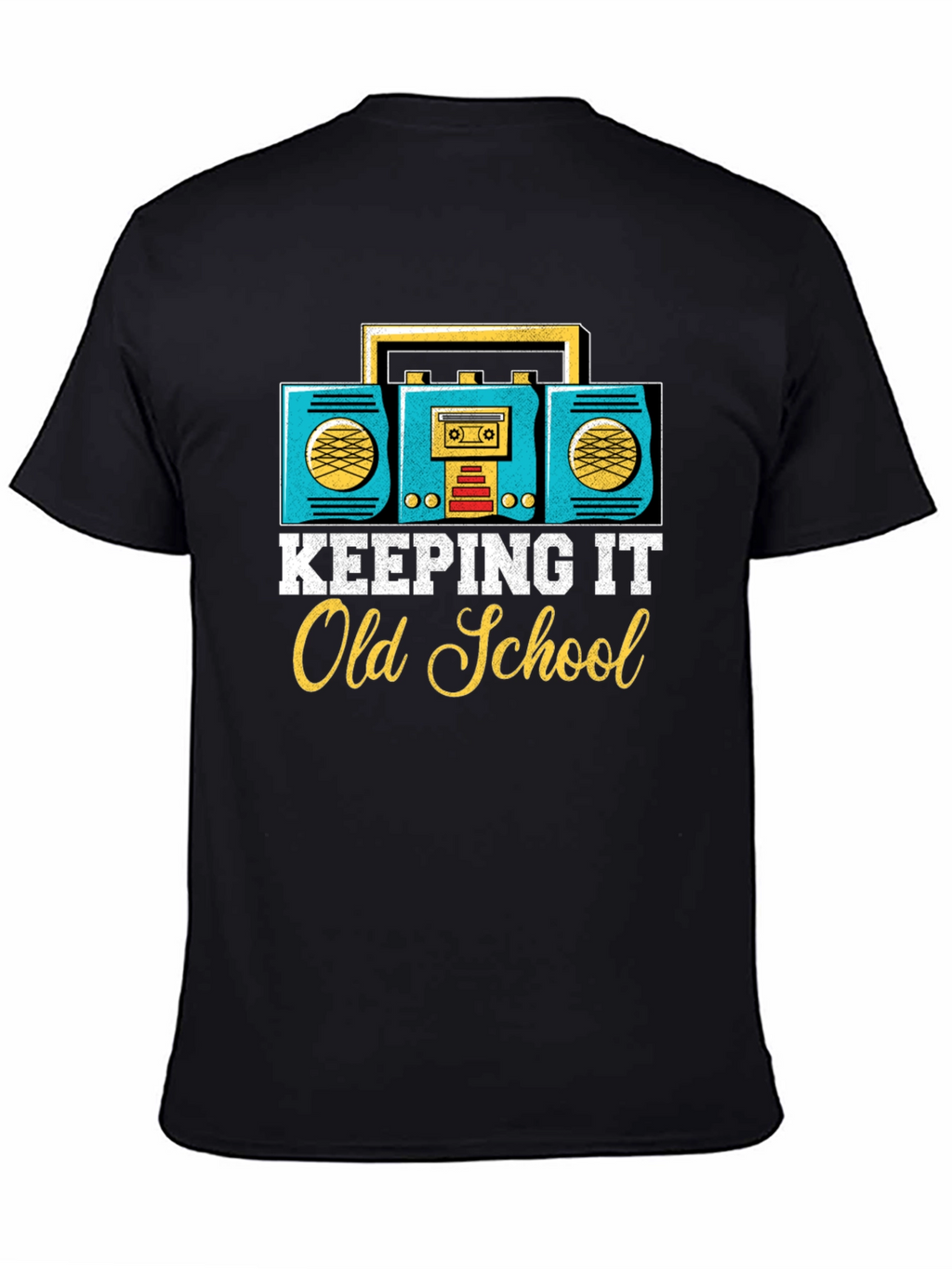Retro Boombox Old School T-Shirt