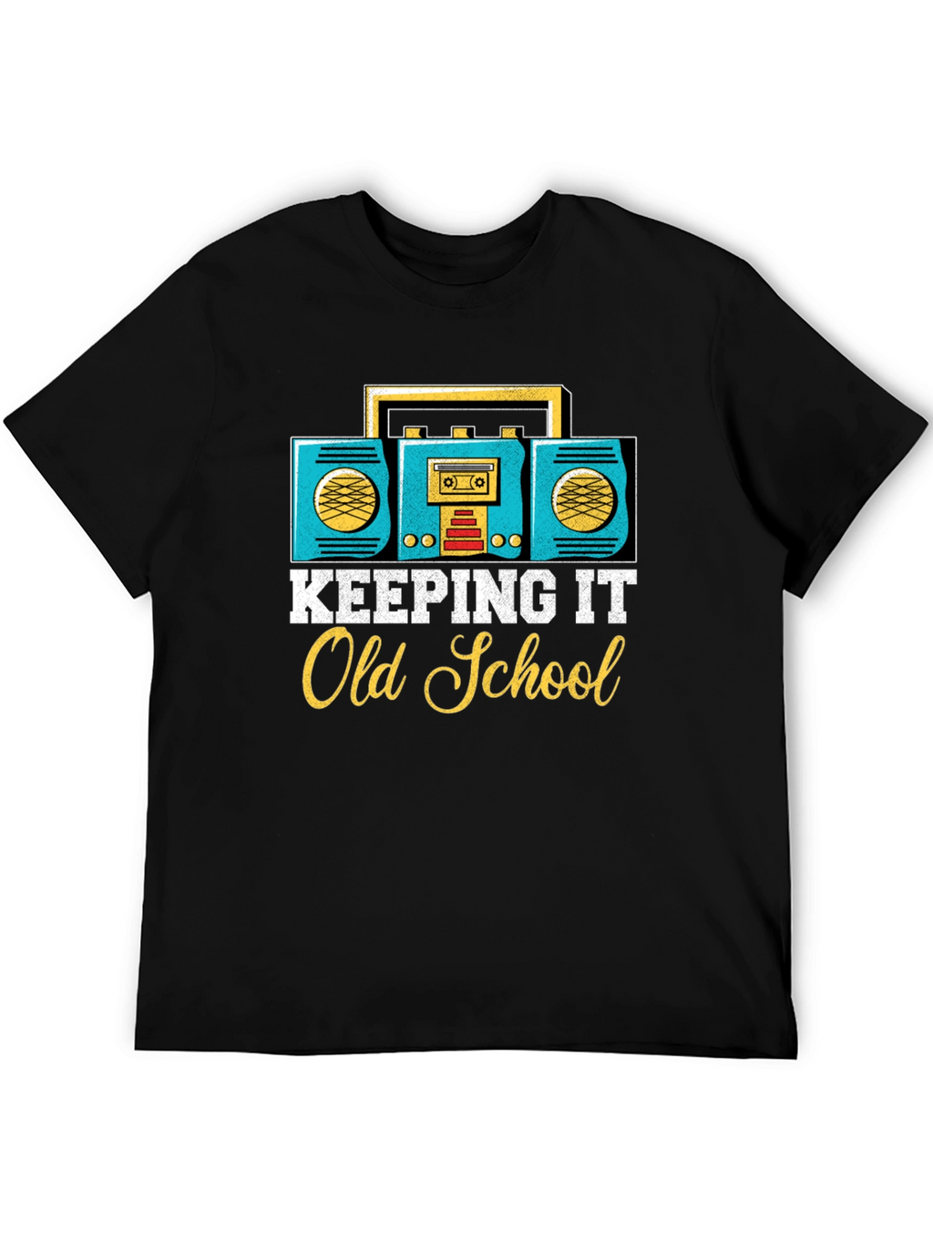 Retro Boombox Old School T-Shirt