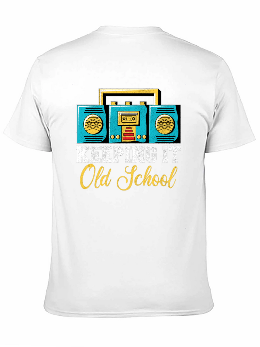 Retro Boombox Old School T-Shirt