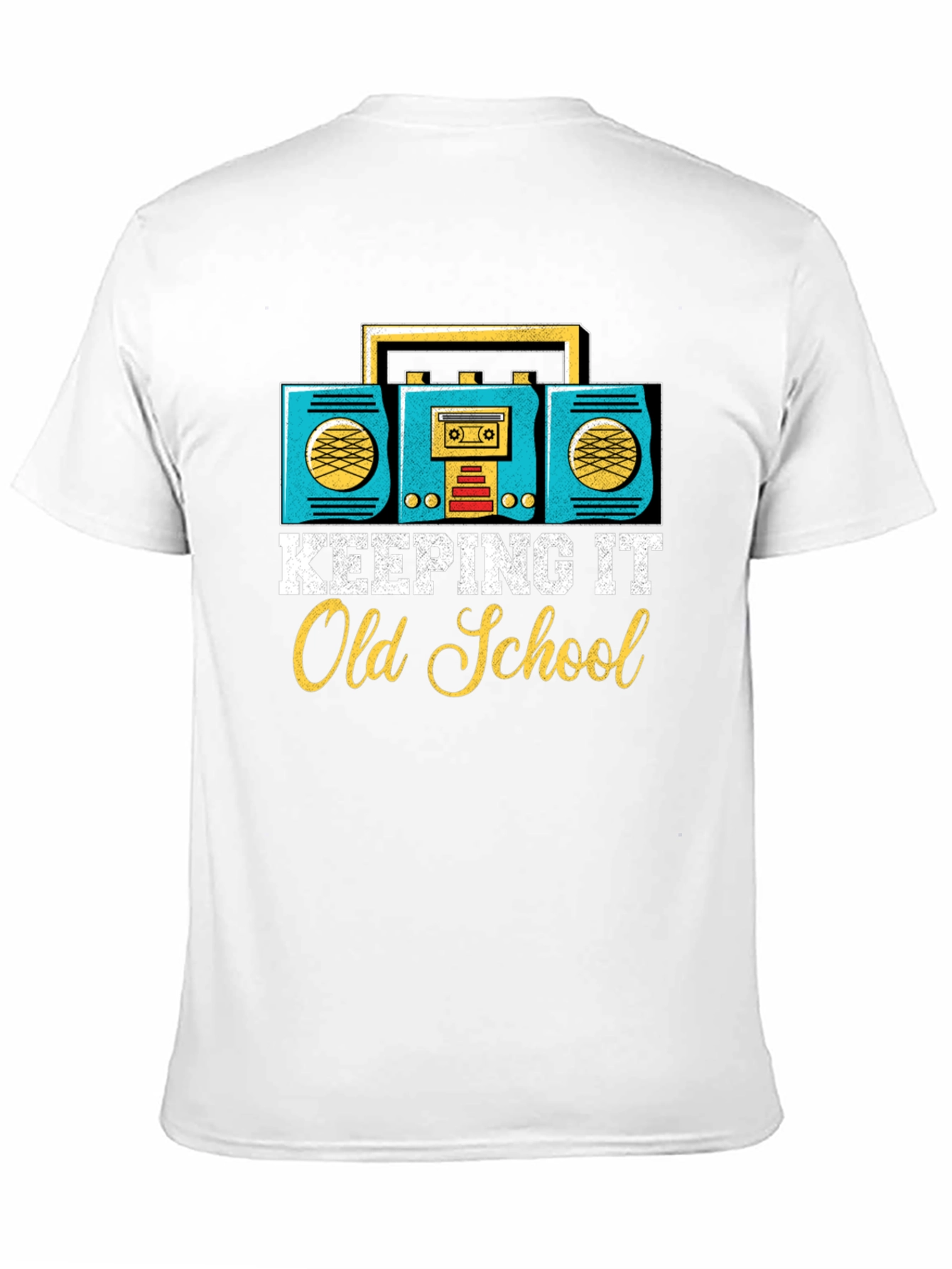 Retro Boombox Old School T-Shirt