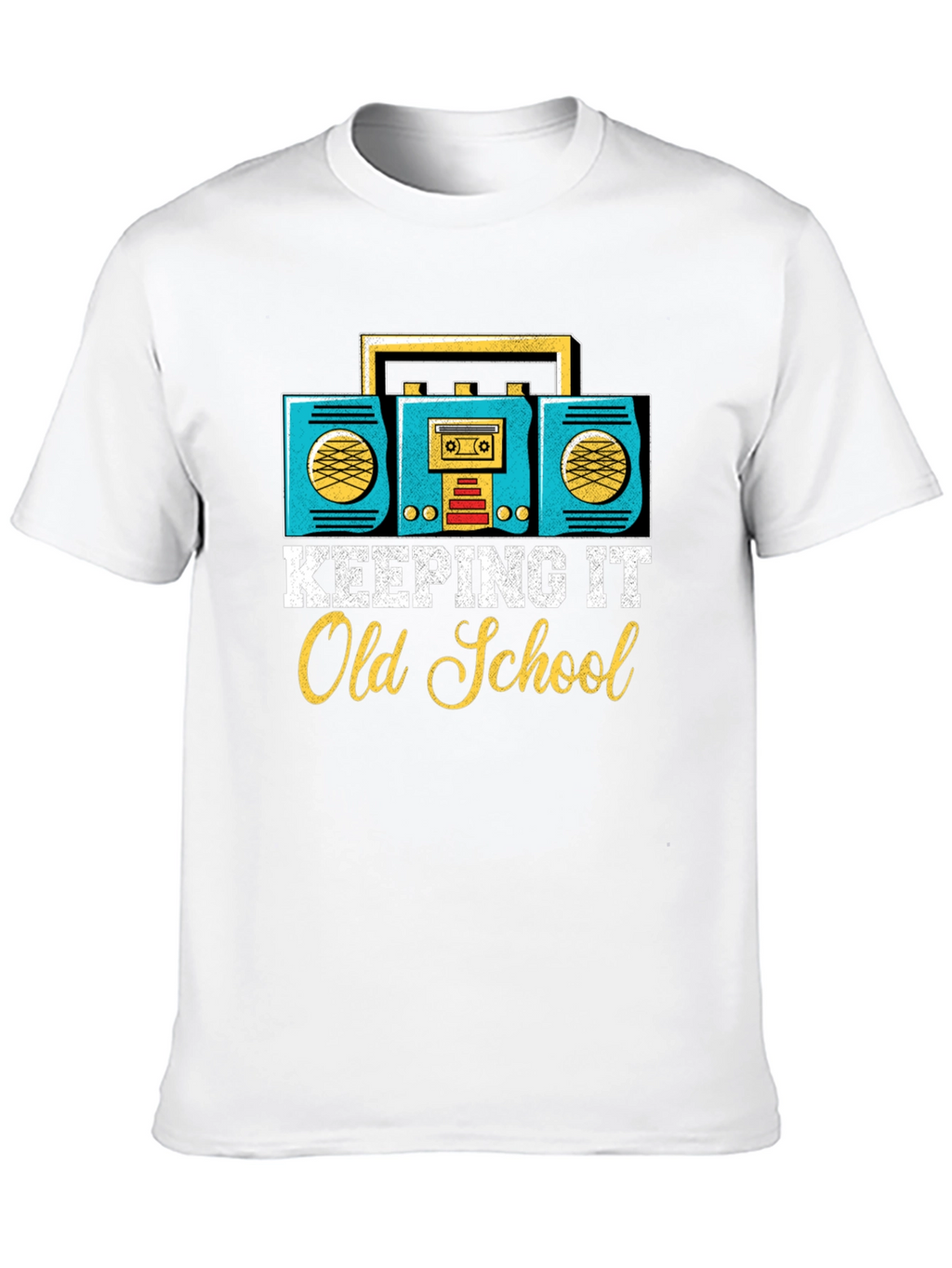 Retro Boombox Old School T-Shirt