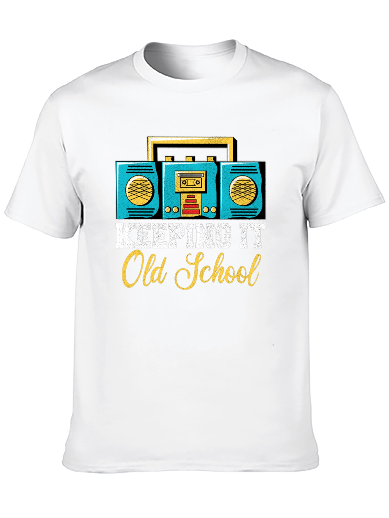 Retro Boombox Old School T-Shirt