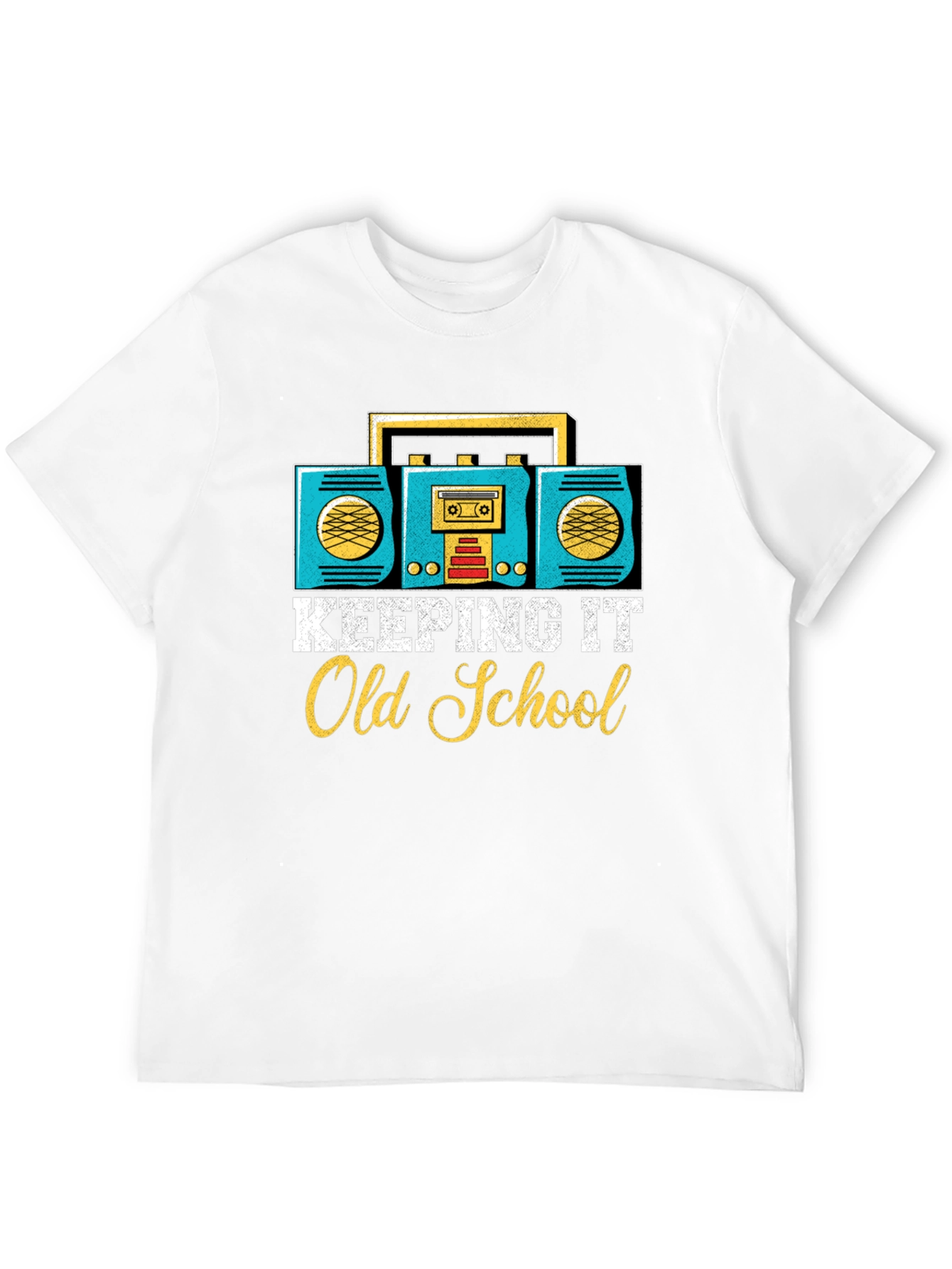 Retro Boombox Old School T-Shirt