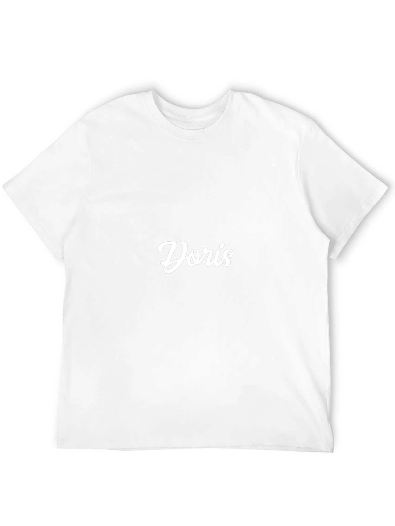 Doris Tee - Custom Name Black T-Shirt