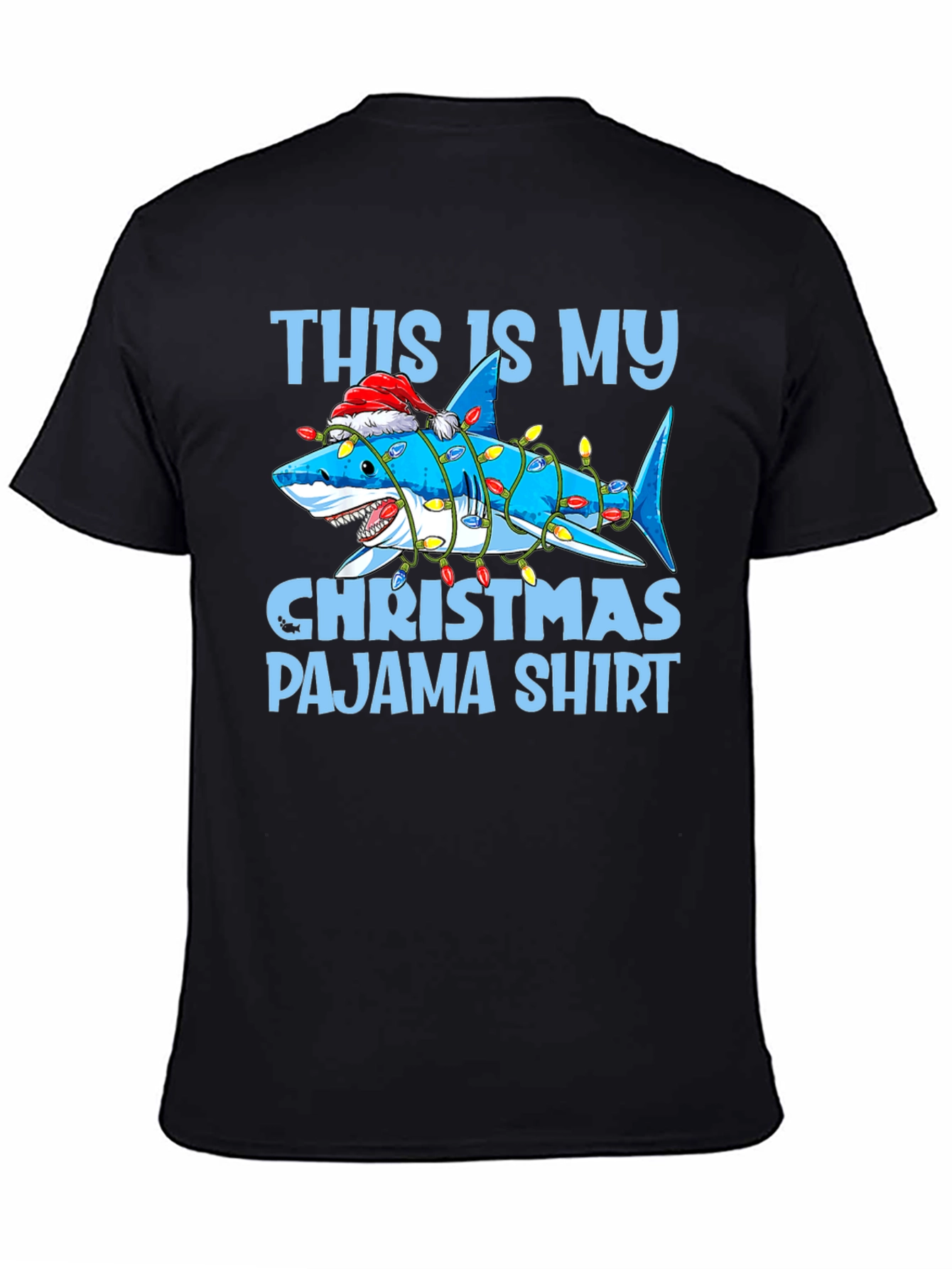 Shark Christmas Pajama Shirt