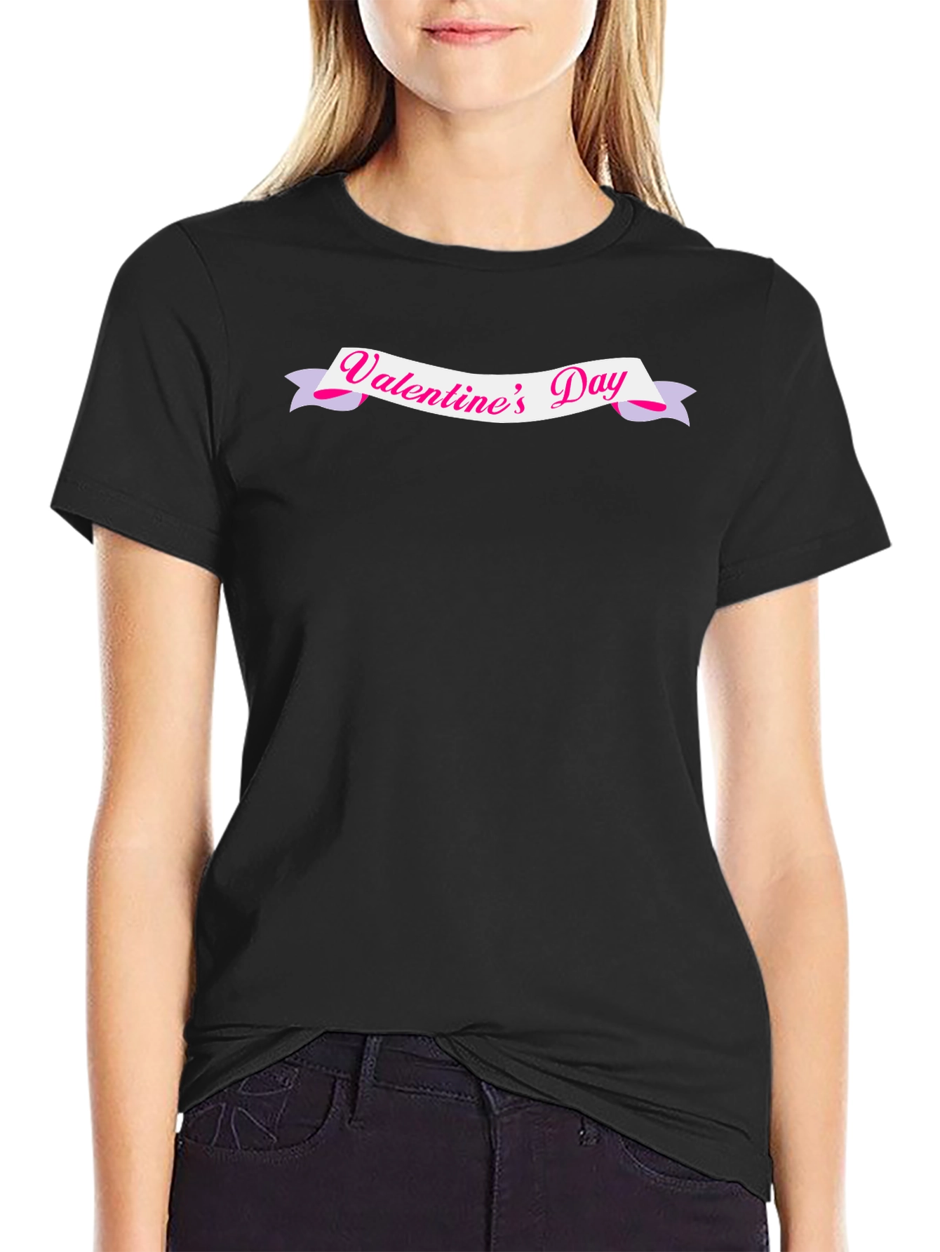 Valentines Day Black T-Shirt