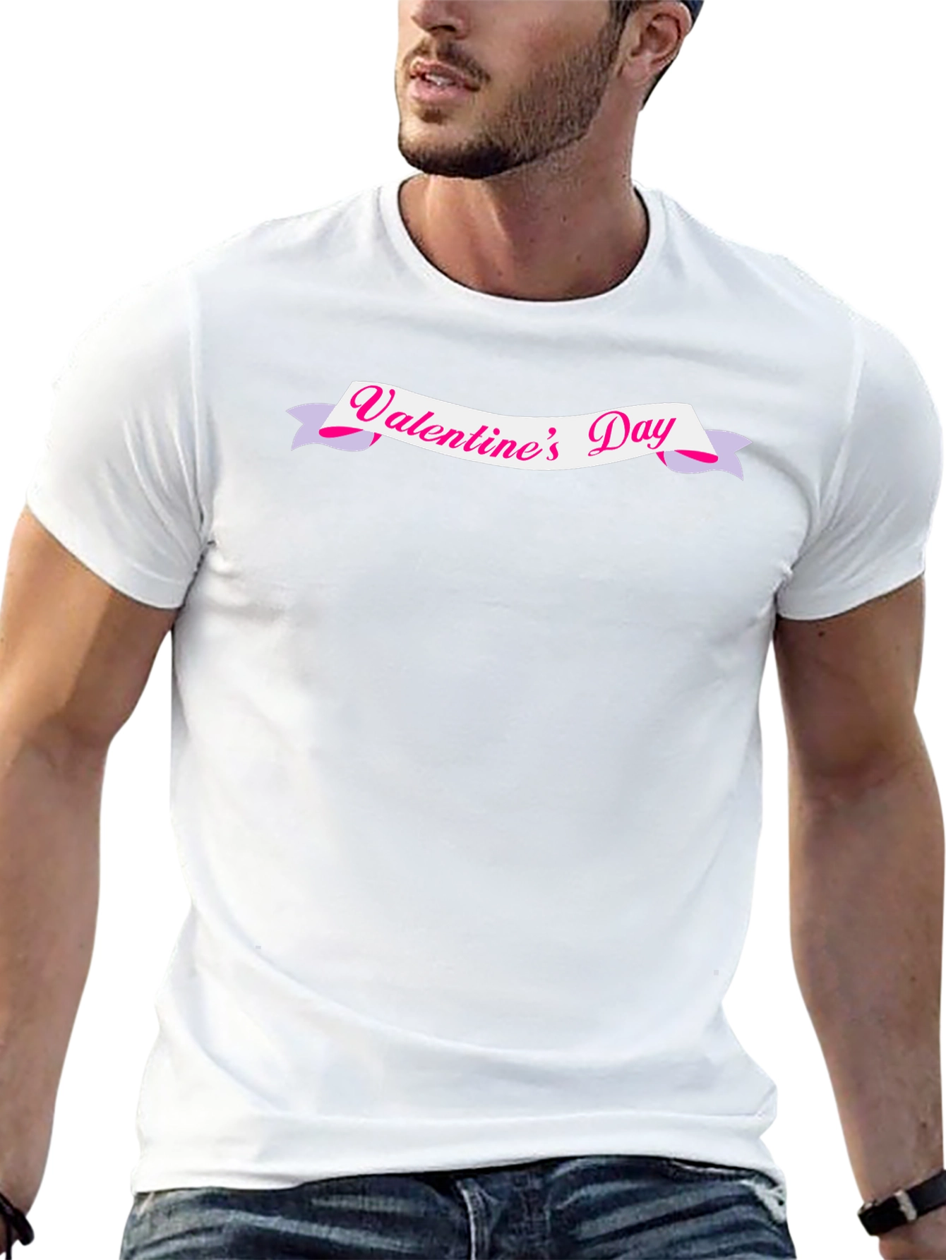 Valentines Day Black T-Shirt