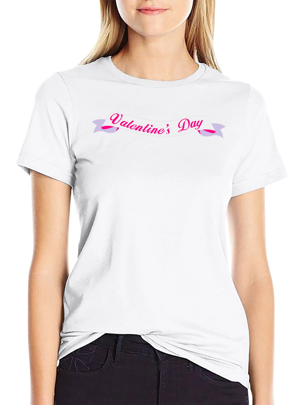 Valentines Day Black T-Shirt